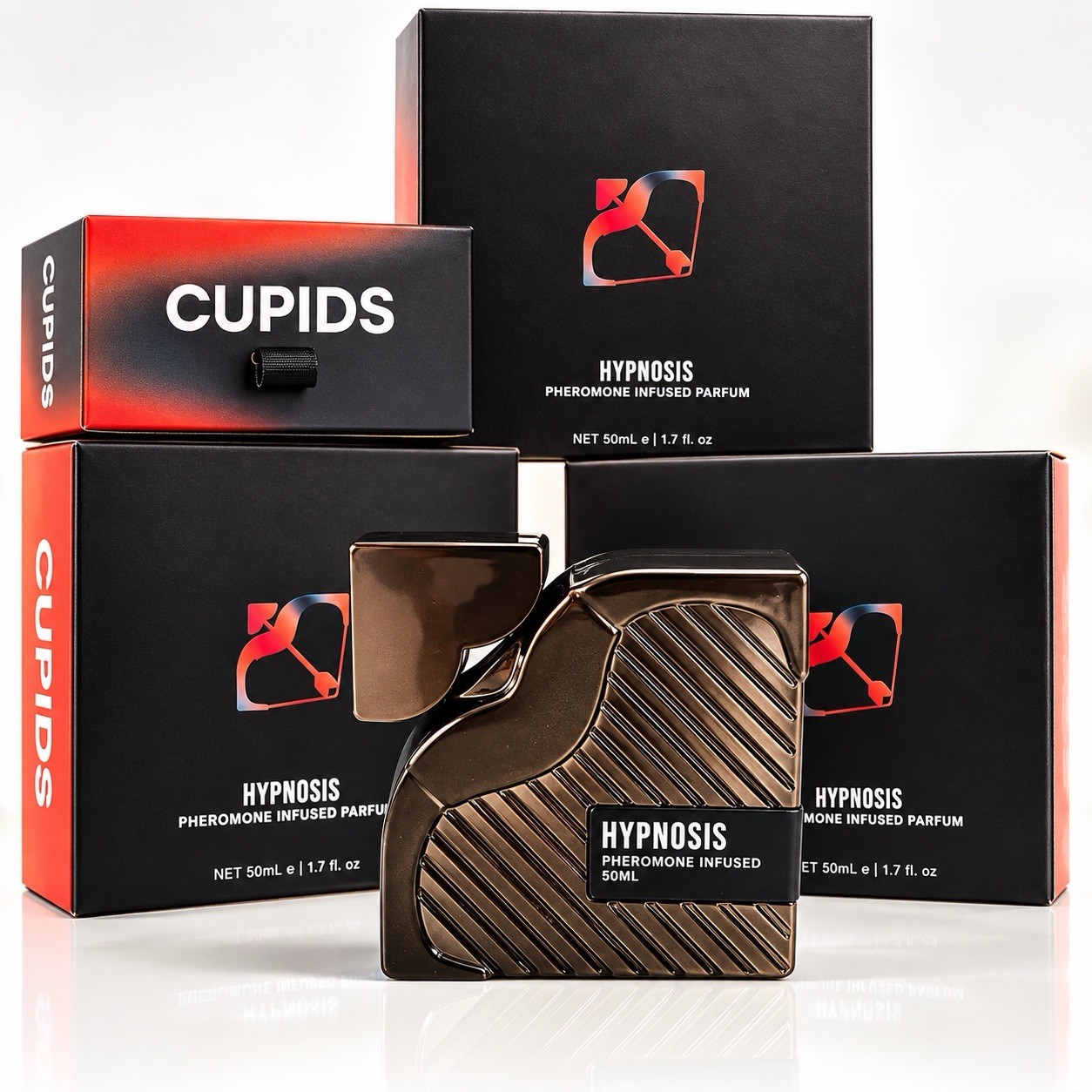 CUPIDS Hypnosis 3.0 Pheromone Infused Parfum, Regular Size 1.7 fl oz authentic