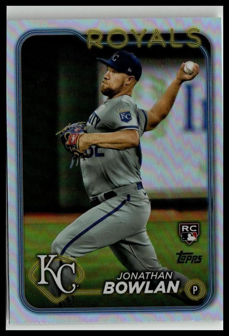2024 Topps #399 Jonathan Bowlan Black #/73 2024 Topps #399 Jonathan Bowlan Black #/73