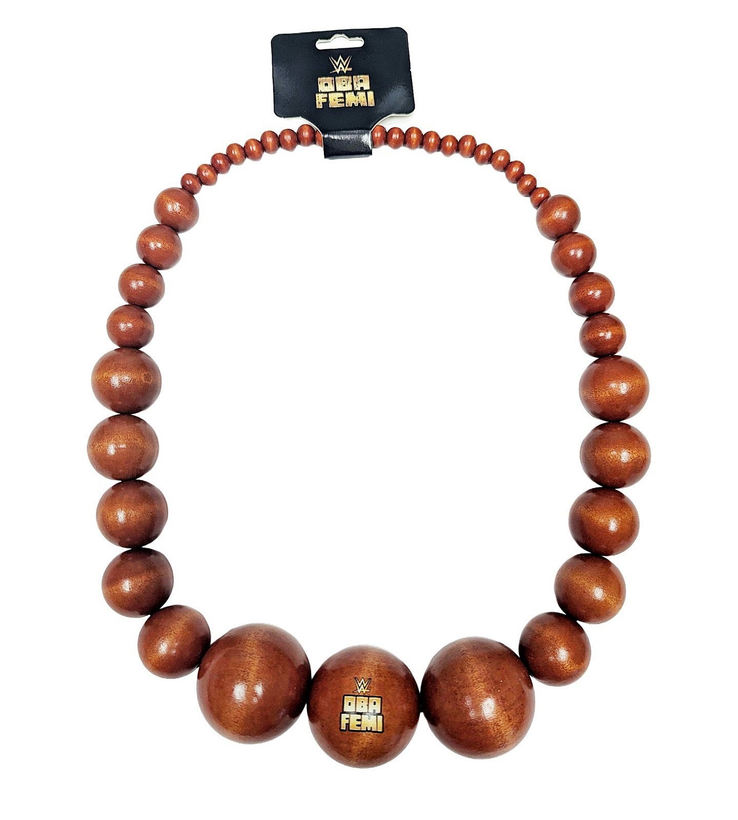 WWE Authentic Oba Femi Replica Beads Necklace
