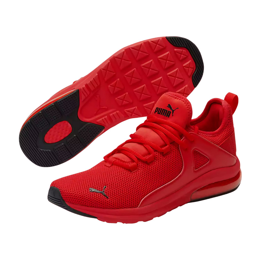 PUMA MENS RED ELECTRON 2.0 RUNNING SHOE 385669 03