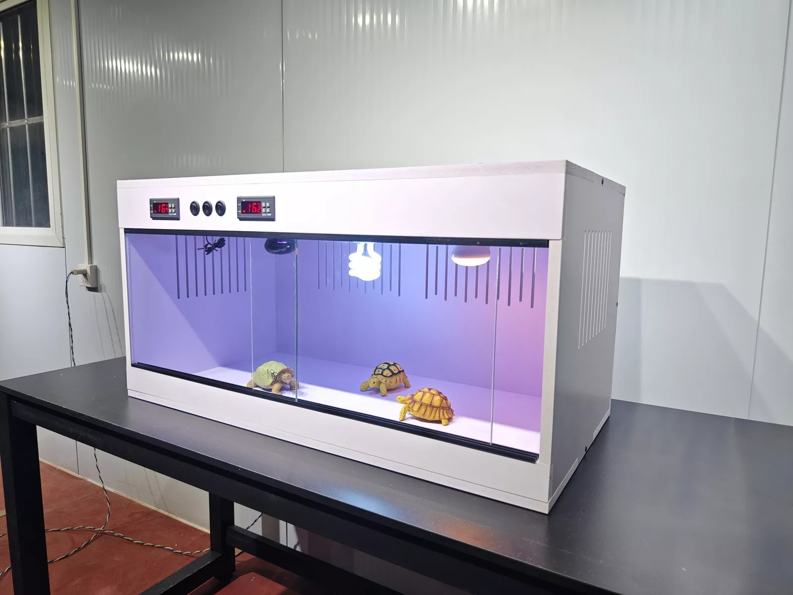 Reptile Terrarium Enclosure with Temperature control 31X15X15\