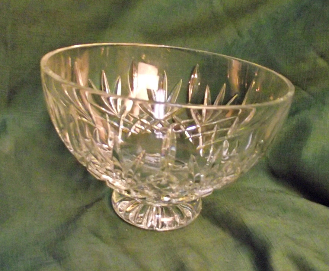 LOVELY Vintage Waterford Nocturne Large Centerpiece Bowl Serving 9\ LOVELY Vintage Waterford Nocturne Large Centerpiece Bowl Serving 9\