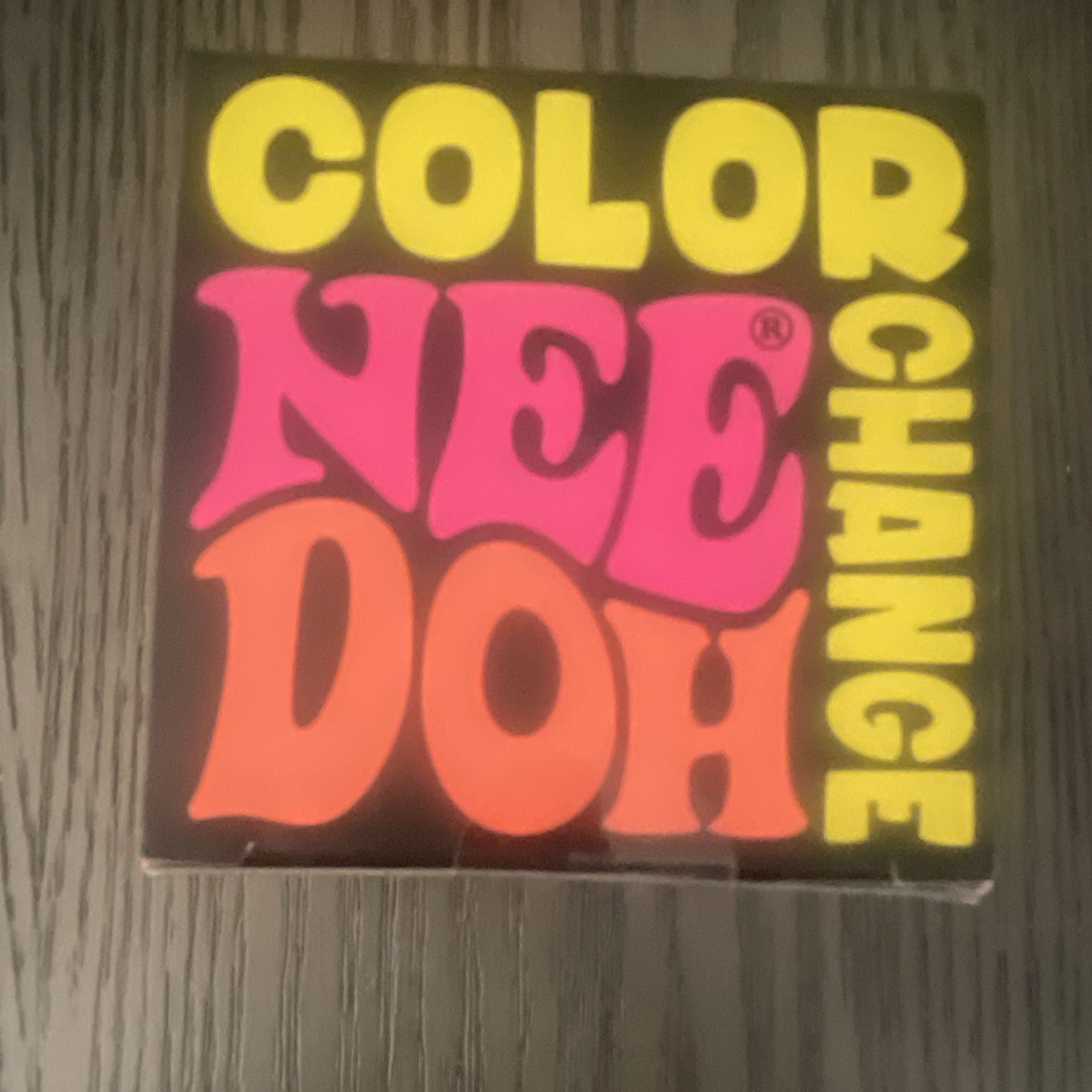 NeeDoh Color Change Stress Ball Relax, Squish, and Watch the Colors Shift