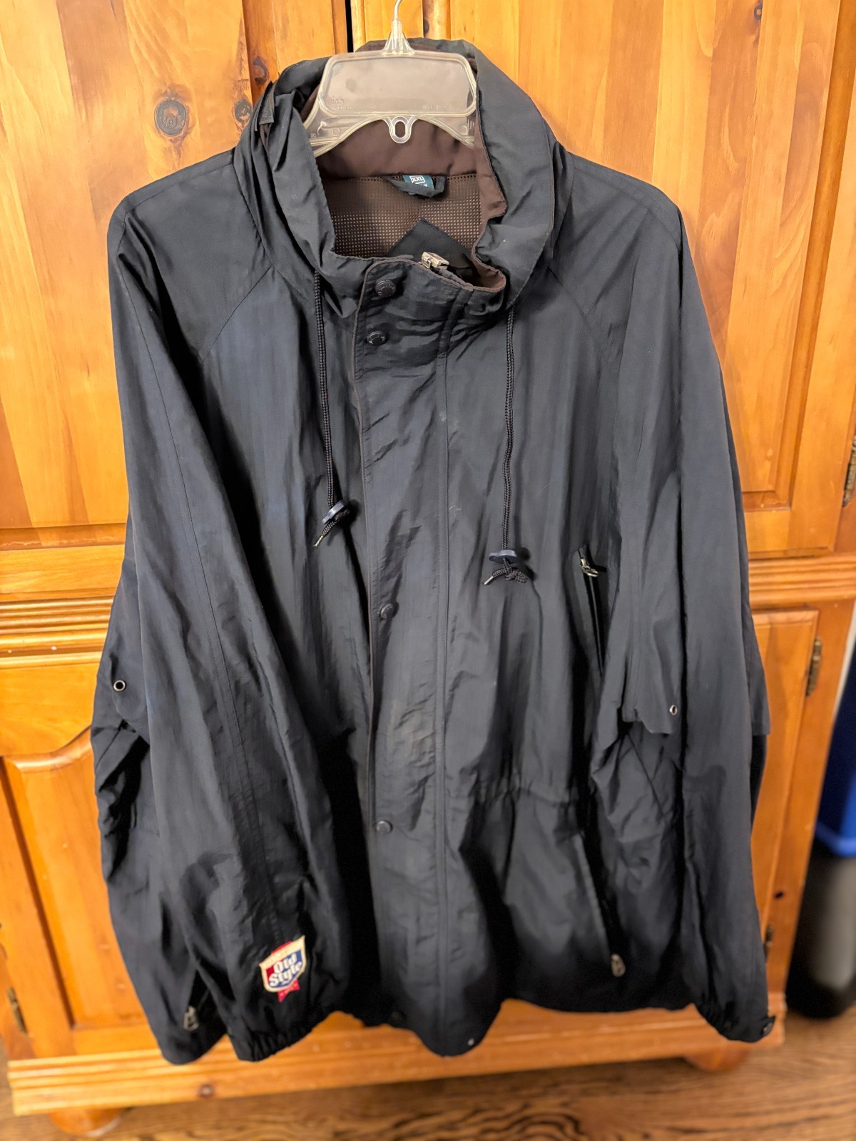 Vintage Heileman\'s Old Style Beer Dunbrooke Windbreaker Jacket XXL Vintage Heileman\'s Old Style Beer Dunbrooke Windbreaker Jacket XXL