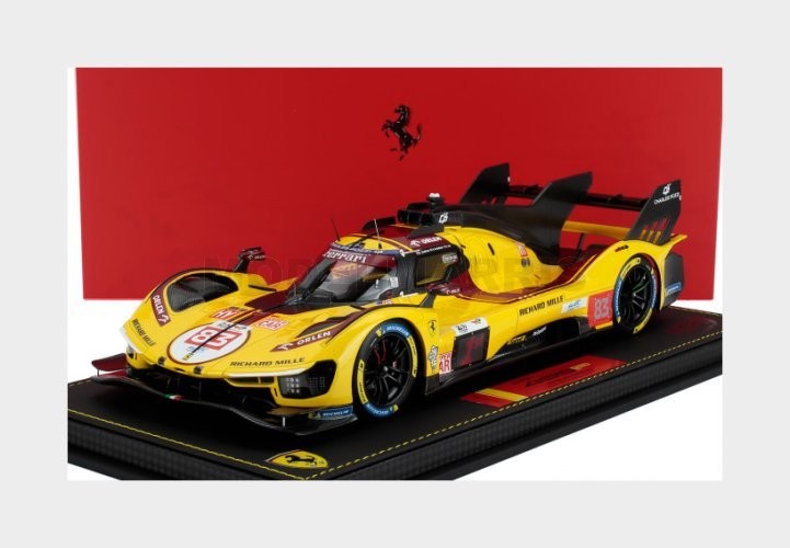 BBR-MODELS P18271C-VET FERRARI - 499P 3.0L TURBO V6 TEAM AF CORSE N 83 WINNER 24 BBR-MODELS P18271C-VET FERRARI - 499P 3.0L TURBO V6 TEAM AF CORSE N 83 WINNER 24
