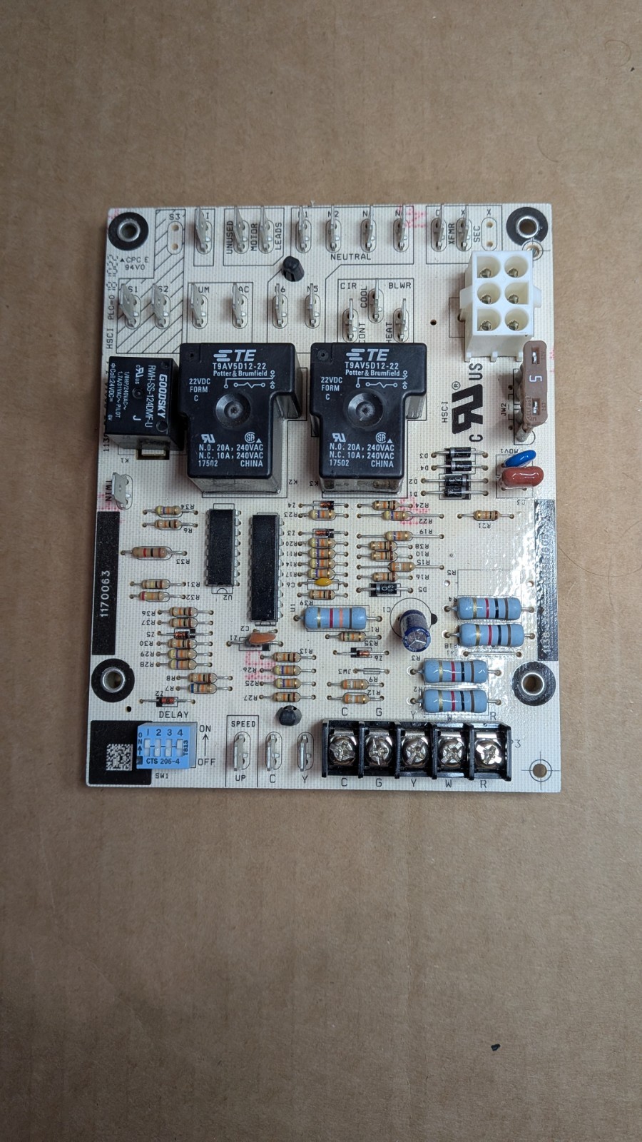 Honeywell ICP Heil Tempstar 1170063 Fan Control Circuit Board 1138-200 Tested