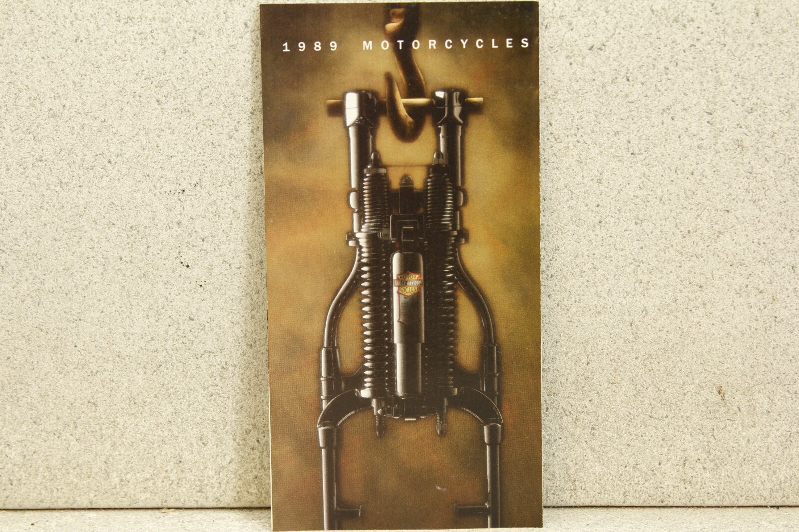 Harley-Davidson 1989 Brochure Complete Lineup of Motorcycles