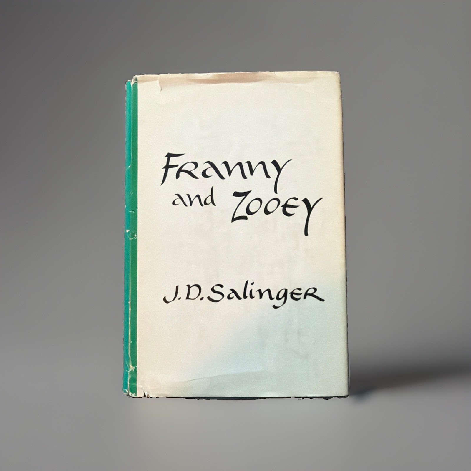 Franny and Zooey J.D. Salinger 1961 First Edition 2nd Printing HCDJ Vintage