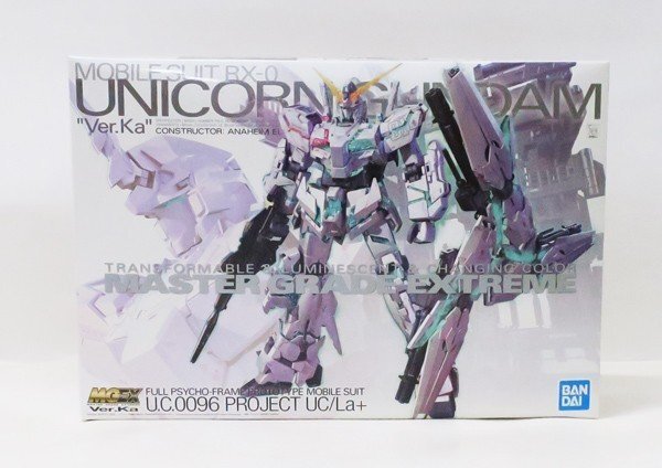 BANDAI MGEX RX-0 Gundam UC Unicorn Gundam Ver.Ka 1/100 Scale Plastic Model Kit