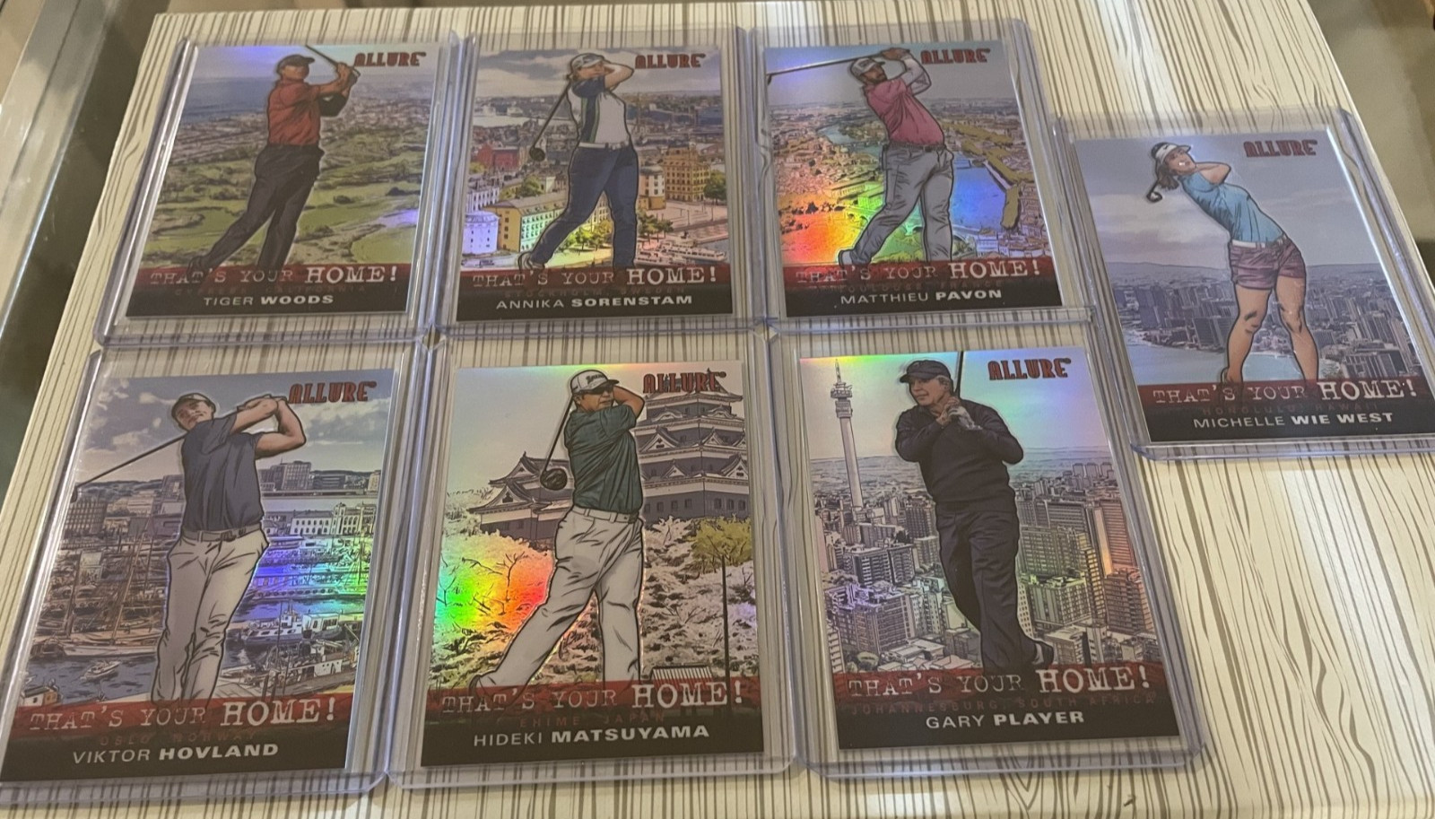 ALLURE (Upper Deck) Golf 2026 Tiger Woods THAT'S YOUR HOME (KABOOM) Lot case Hit