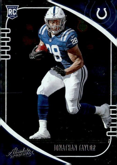 2020 Panini Absolute #161 Jonathan Taylor Retail 2020 Panini Absolute #161 Jonathan Taylor Retail