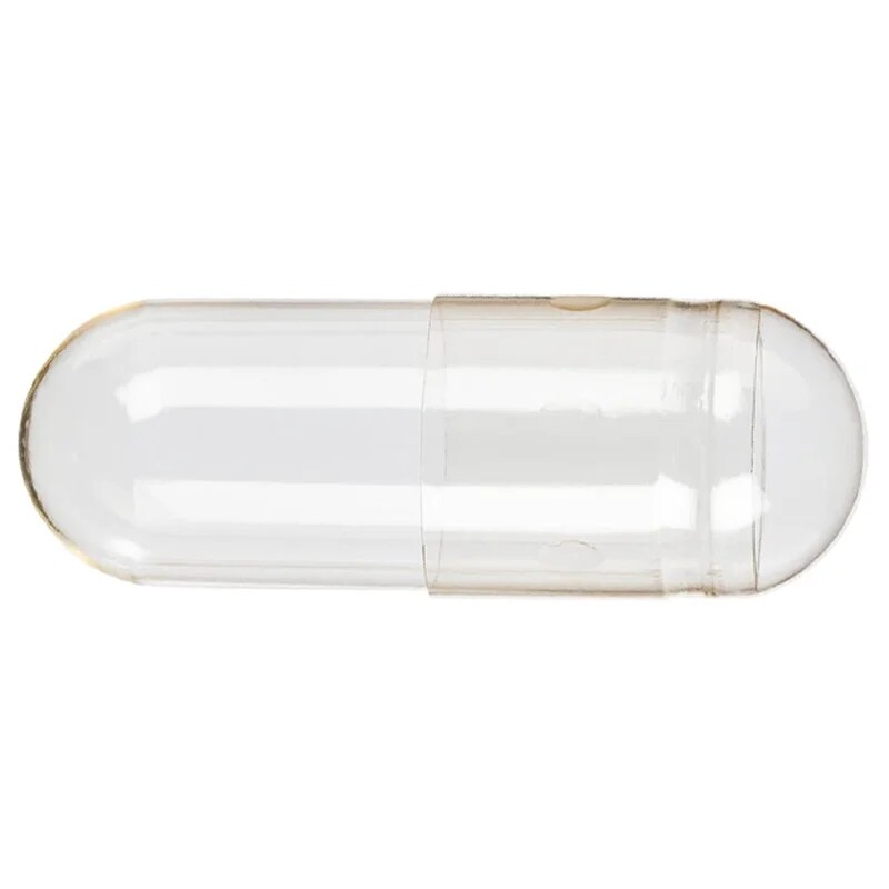10,000pcs Size 000 Empty Gelatin Capsules Joined/Separated Kosher Clear White 10,000pcs Size 000 Empty Gelatin Capsules Joined/Separated Kosher Clear White