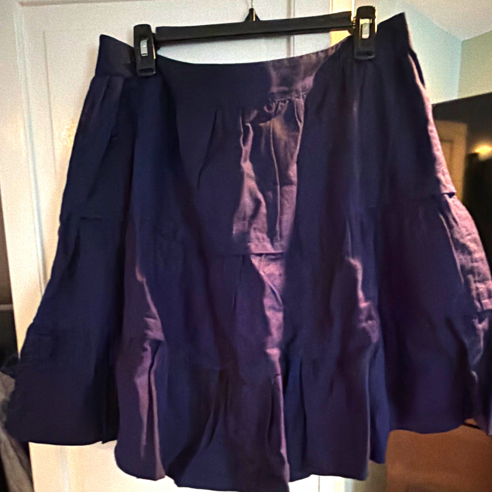 NWOT Soft Surroundings XL Navy skirt/elastic waist NWOT Soft Surroundings XL Navy skirt/elastic waist
