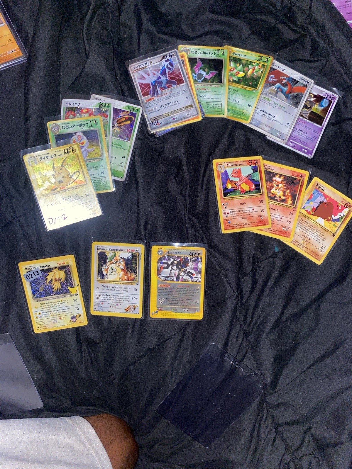 Retro Japanese and American Pokémon Cards - Ungraded and Rare Cards Retro Japanese and American Pokémon Cards - Ungraded and Rare Cards