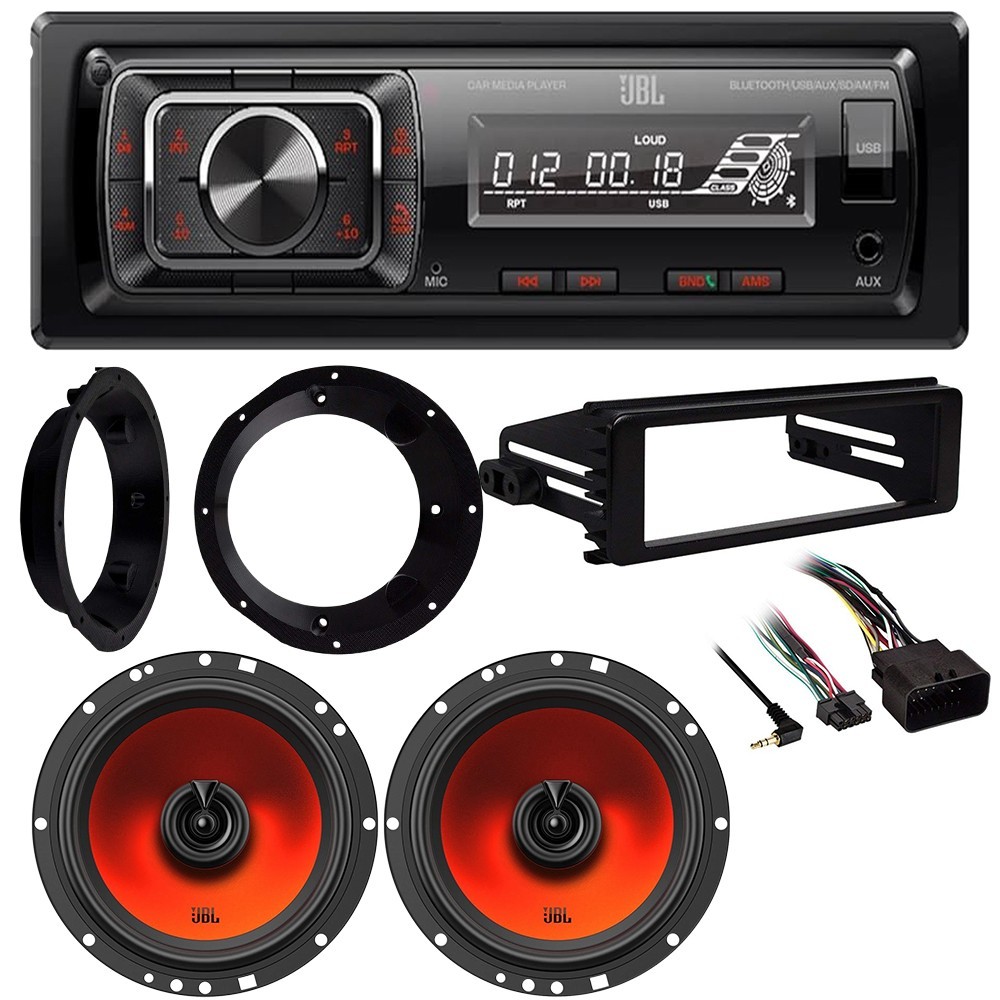 JBL Receiver & 6.5 Fairing Speakers for Harley Davidson 1998-2013 Touring Models JBL Receiver & 6.5 Fairing Speakers for Harley Davidson 1998-2013 Touring Models