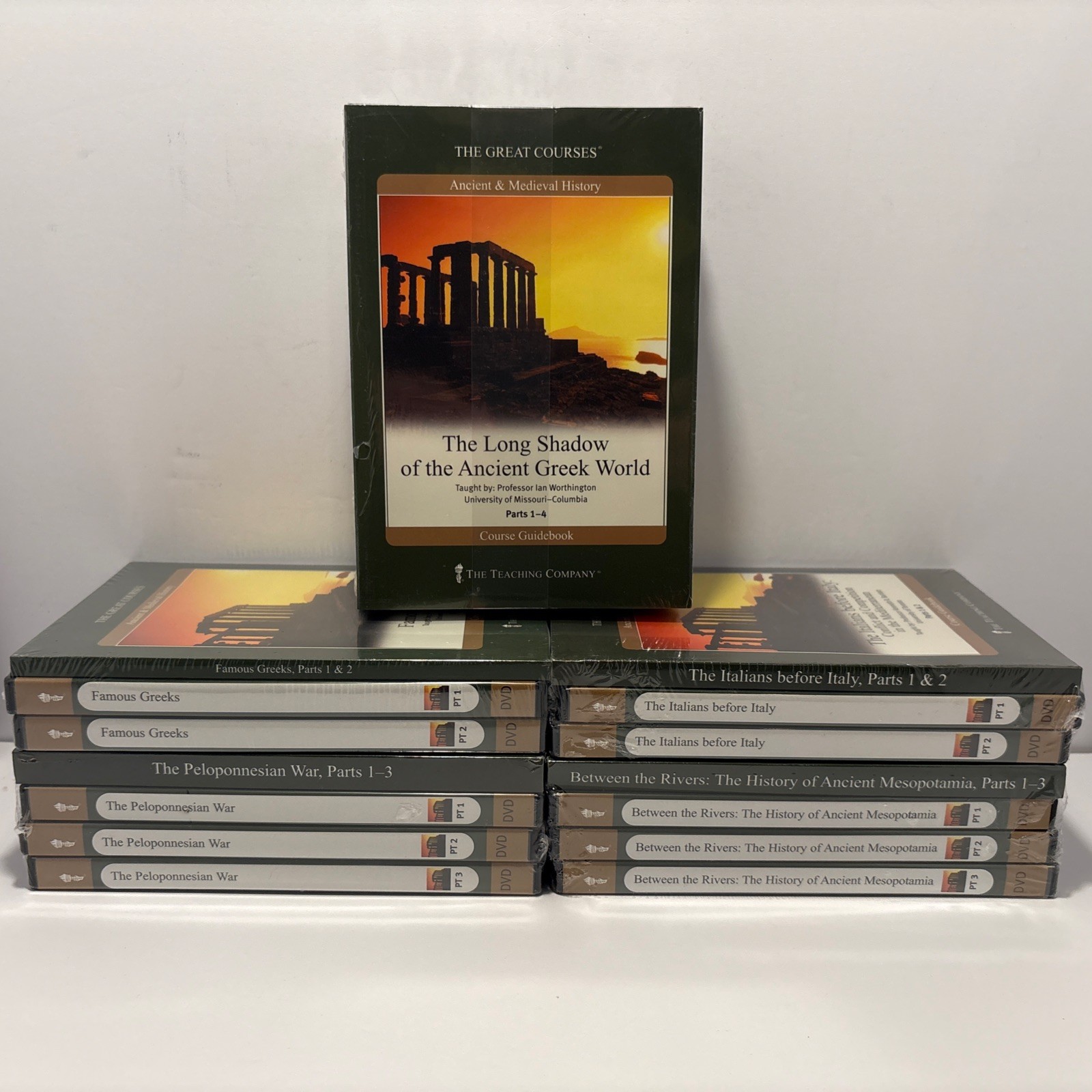 The Great Courses LOT of 5 Sealed DVD/Guidebook. Ancient & Medieval History. New