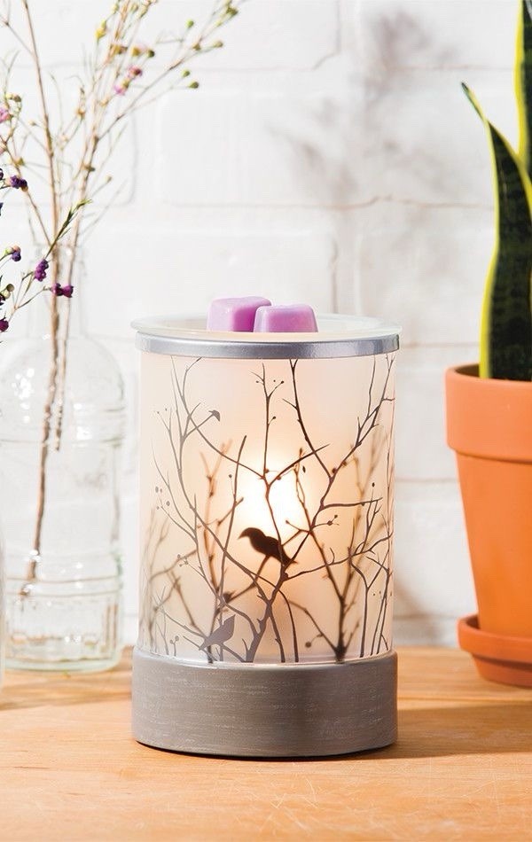 Scentsy “Starlings” Silhouette Warmer~Cement like Base~RETIRED/RARE~NEW in Box Scentsy “Starlings” Silhouette Warmer~Cement like Base~RETIRED/RARE~NEW in Box