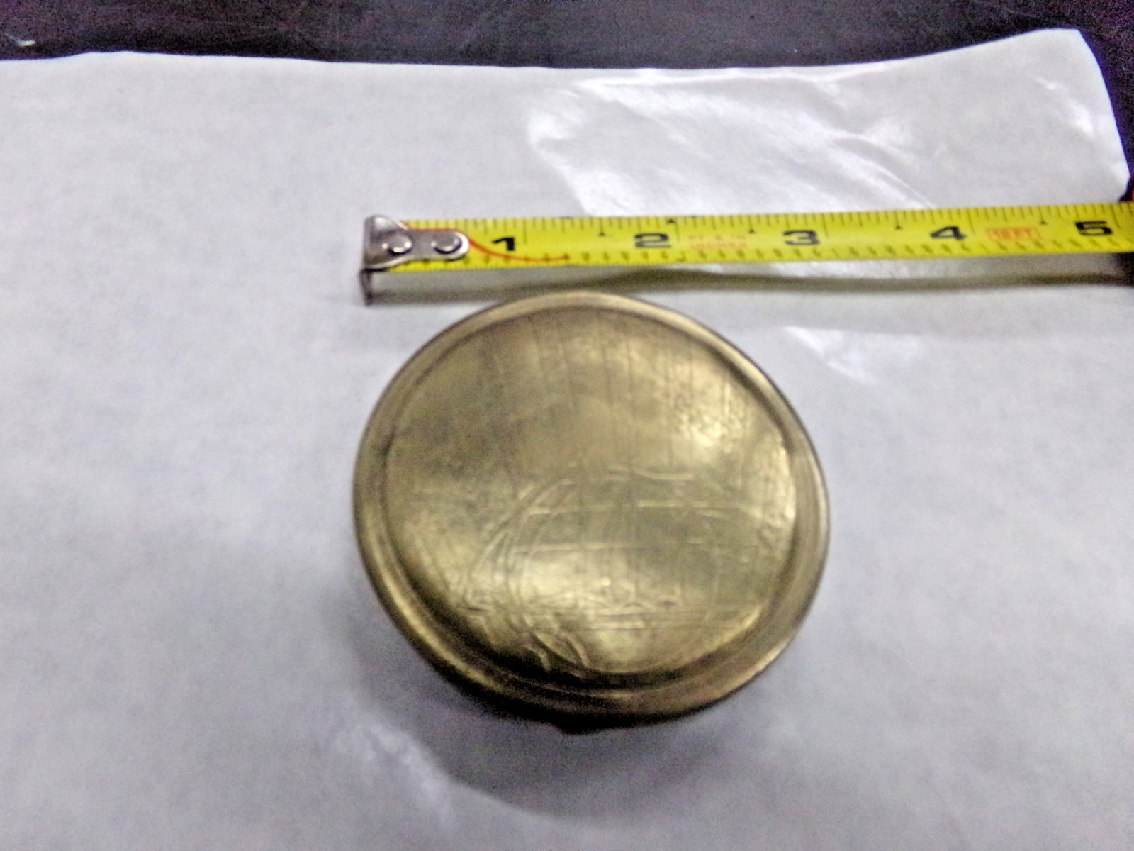 1933 1934 1935 dodge plymouth mopar glove box emblem brass dash ornament car