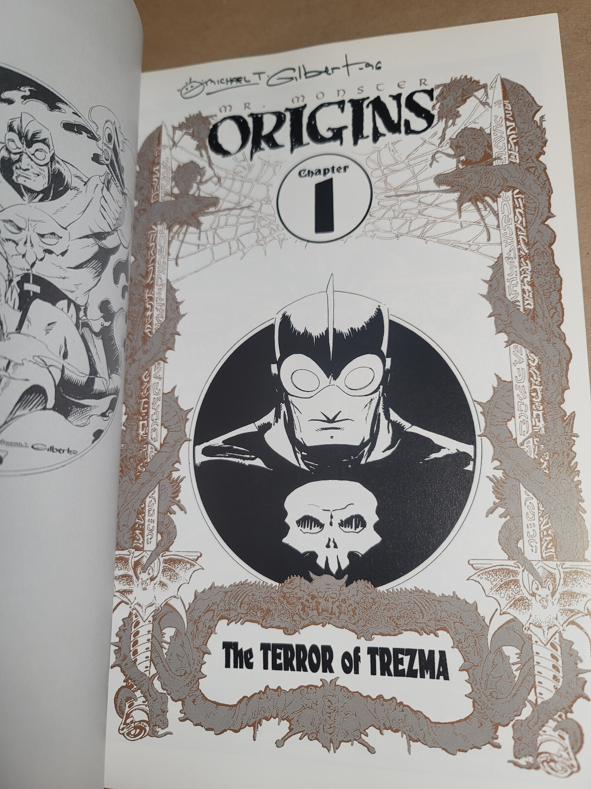 Signed Michael Gilbert: Mr. Monster, Origins 1st PB