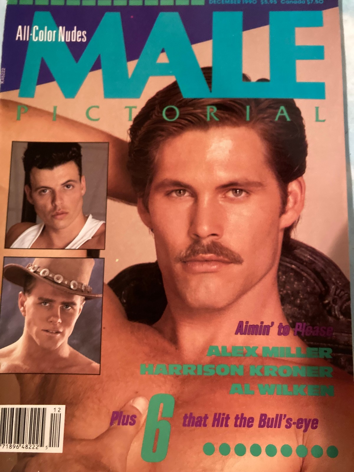 Male Pictorial Magazine, Dec. 1990, Playgirl-Like, Gay Interest, Out-of-Print