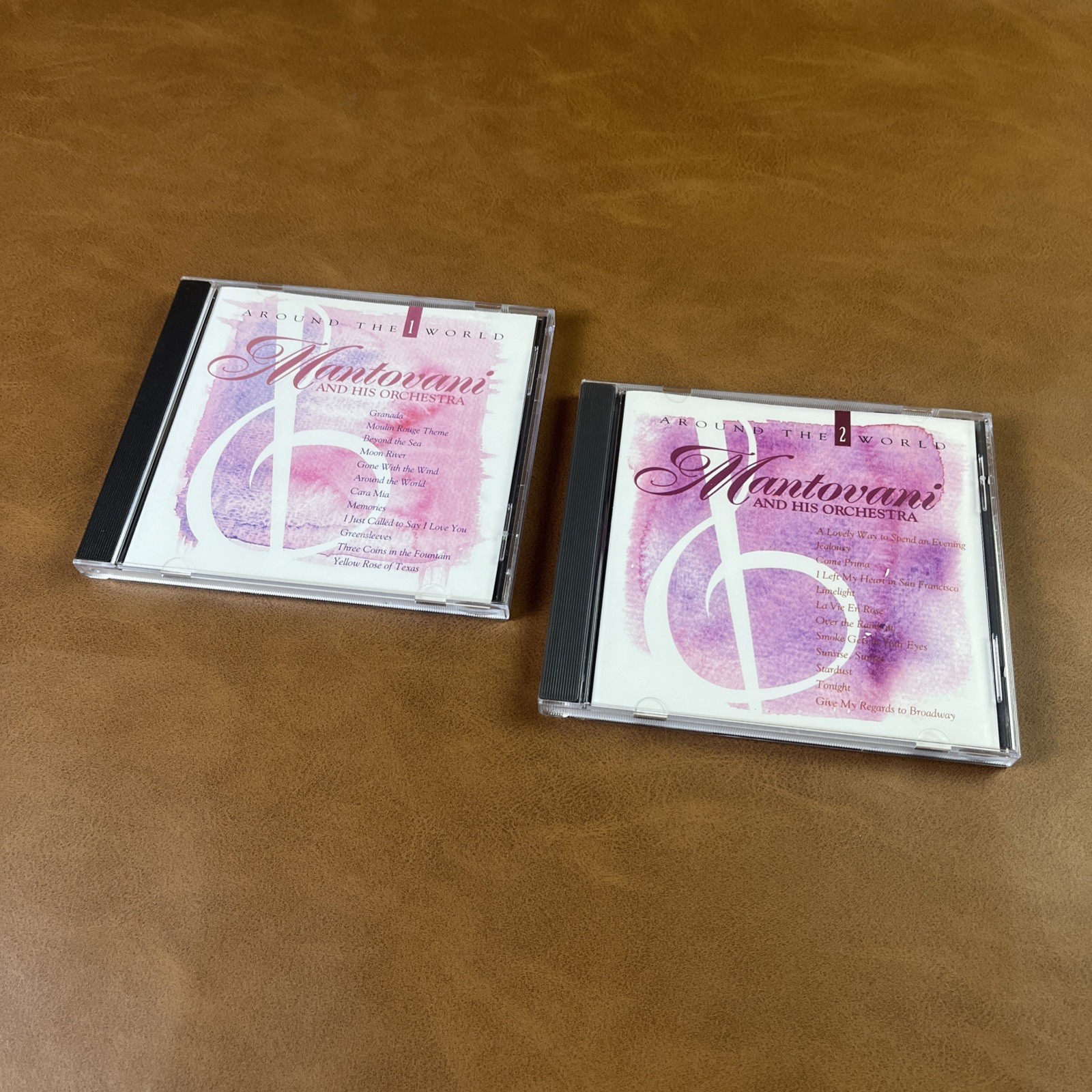 Mantovanni And His Orchestra Around The World Vol. 1 & 2 CD’s EX Pristine Discs