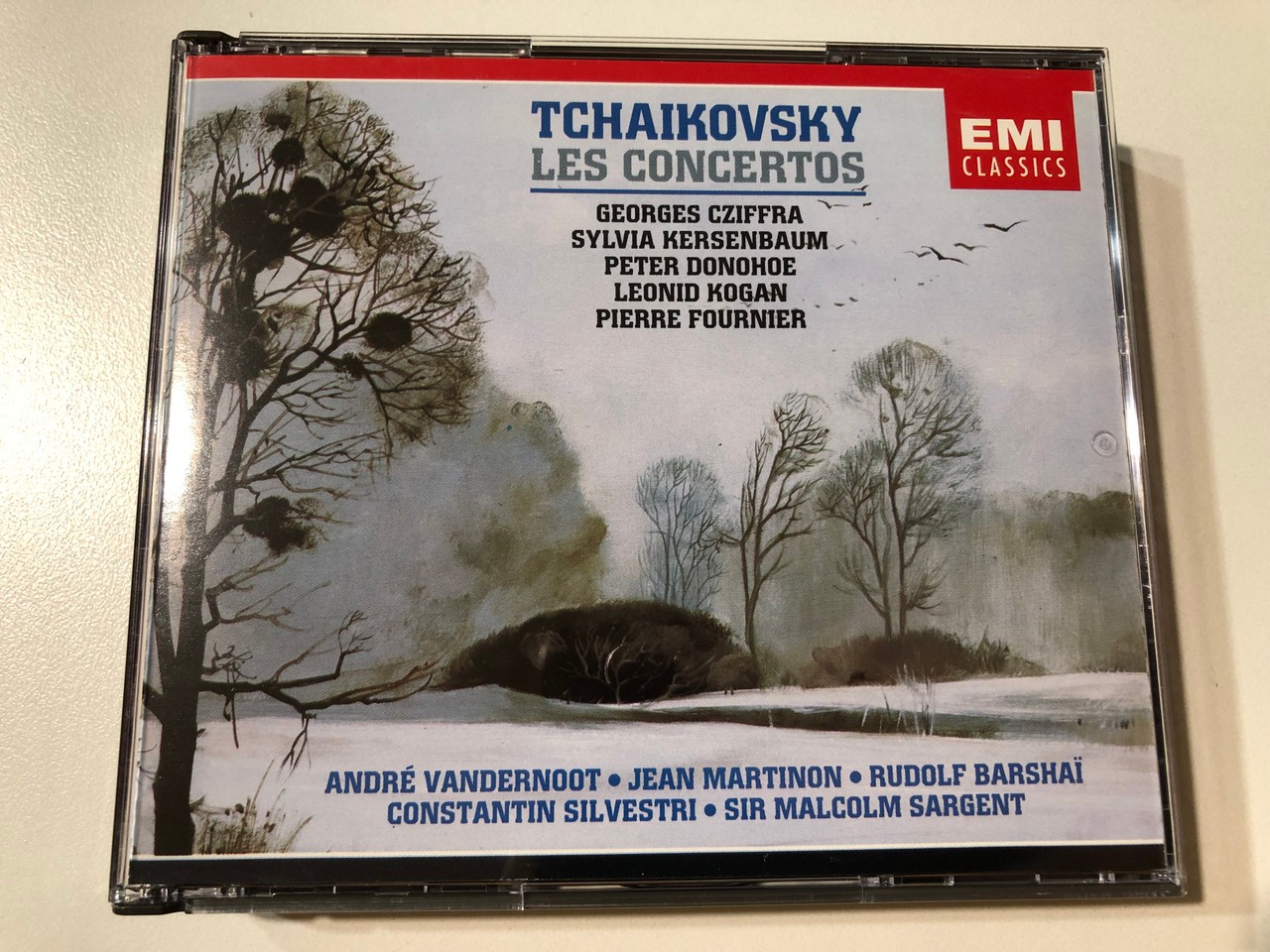 Tchaikovsky: Les Concertos - EMI Classics Remastered 2‑CD Compilation (CD) 1993