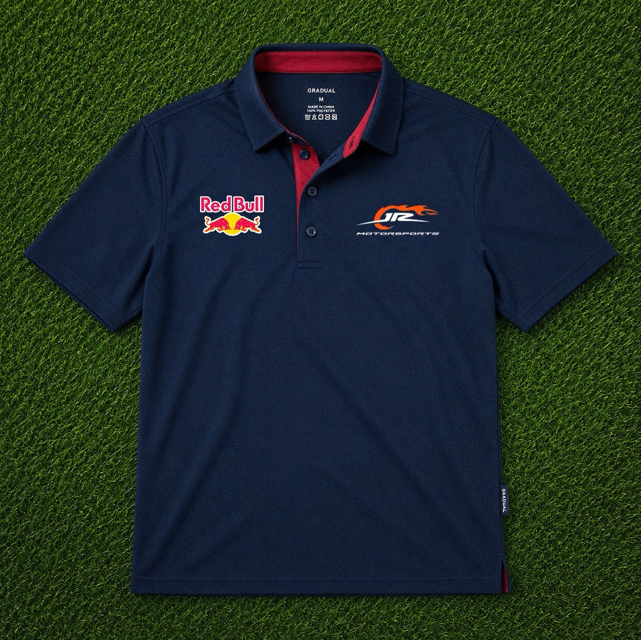 2026 Connor Zilisch JR Motorsports Red Bull CARS Tour Polo (2XL) 2026 Connor Zilisch JR Motorsports Red Bull CARS Tour Polo (2XL)