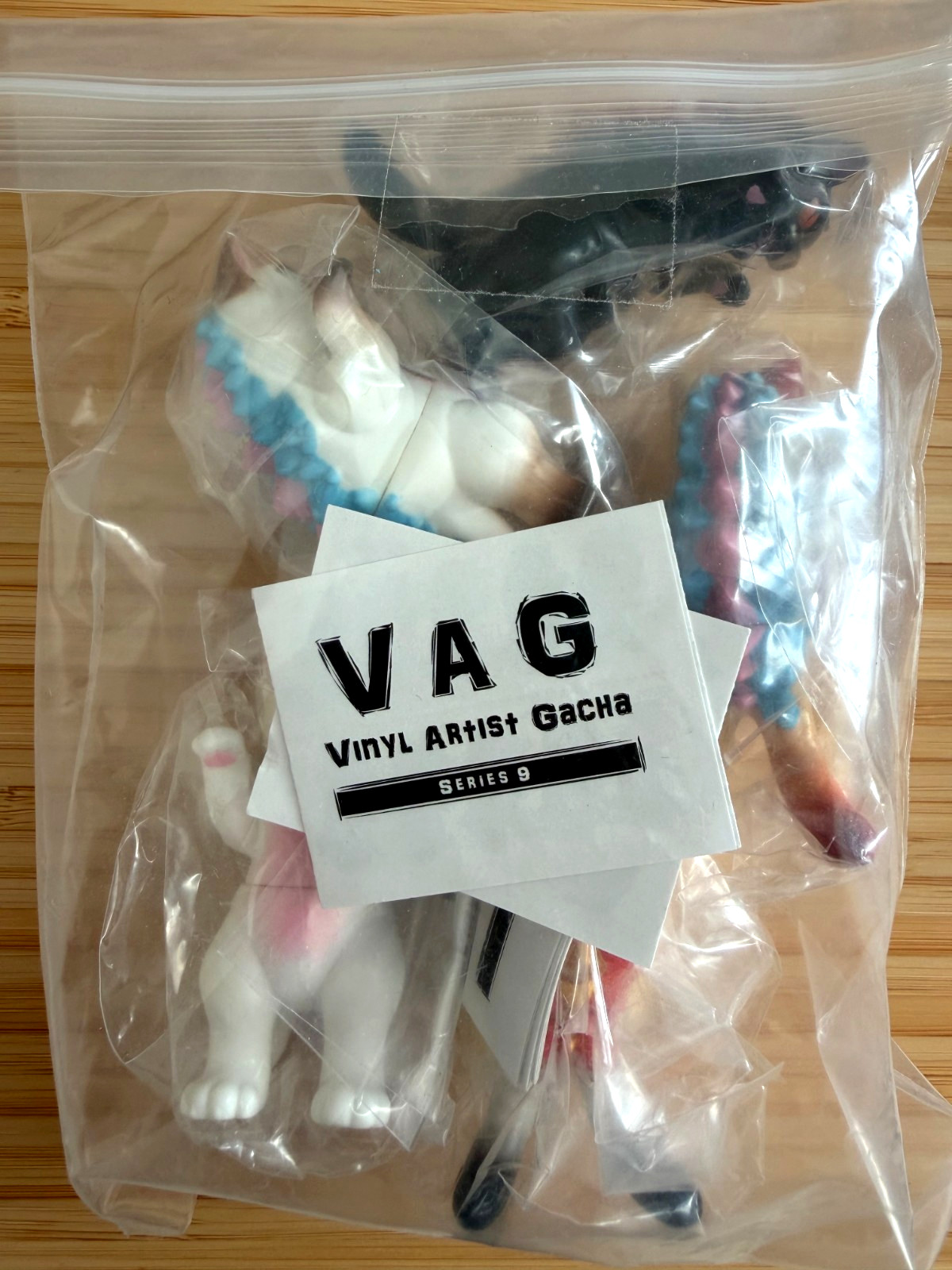 KONATSUYA NEGORA VAG SERIES 9 COMPLETE 5 FIGURE SET MEDICOM TOY SOFUBI NEW