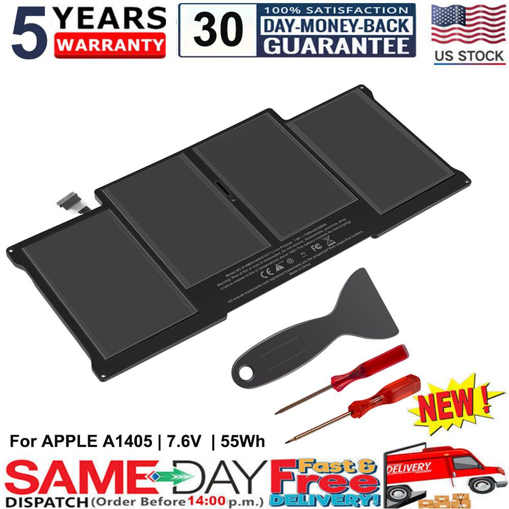 LOT 1/30 A1405 Battery for MacBook Air 13'' A1466 Mid 2012 2013, A1369 Late 2010