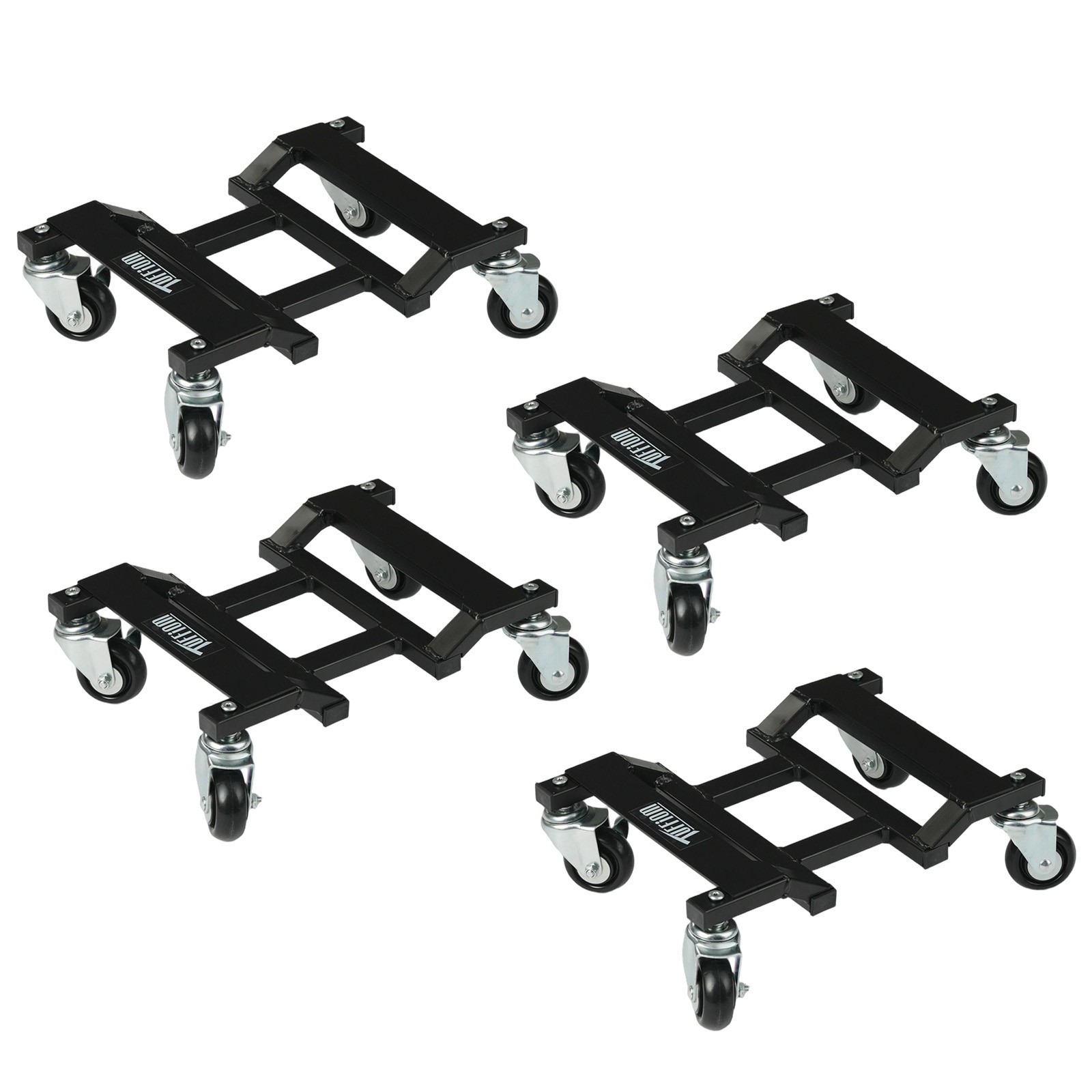6000 LBS Car Dolly Set of 4 Heavy Duty Vehicle Wheel Dollies Moving SUV Black 6000 LBS Car Dolly Set of 4 Heavy Duty Vehicle Wheel Dollies Moving SUV Black