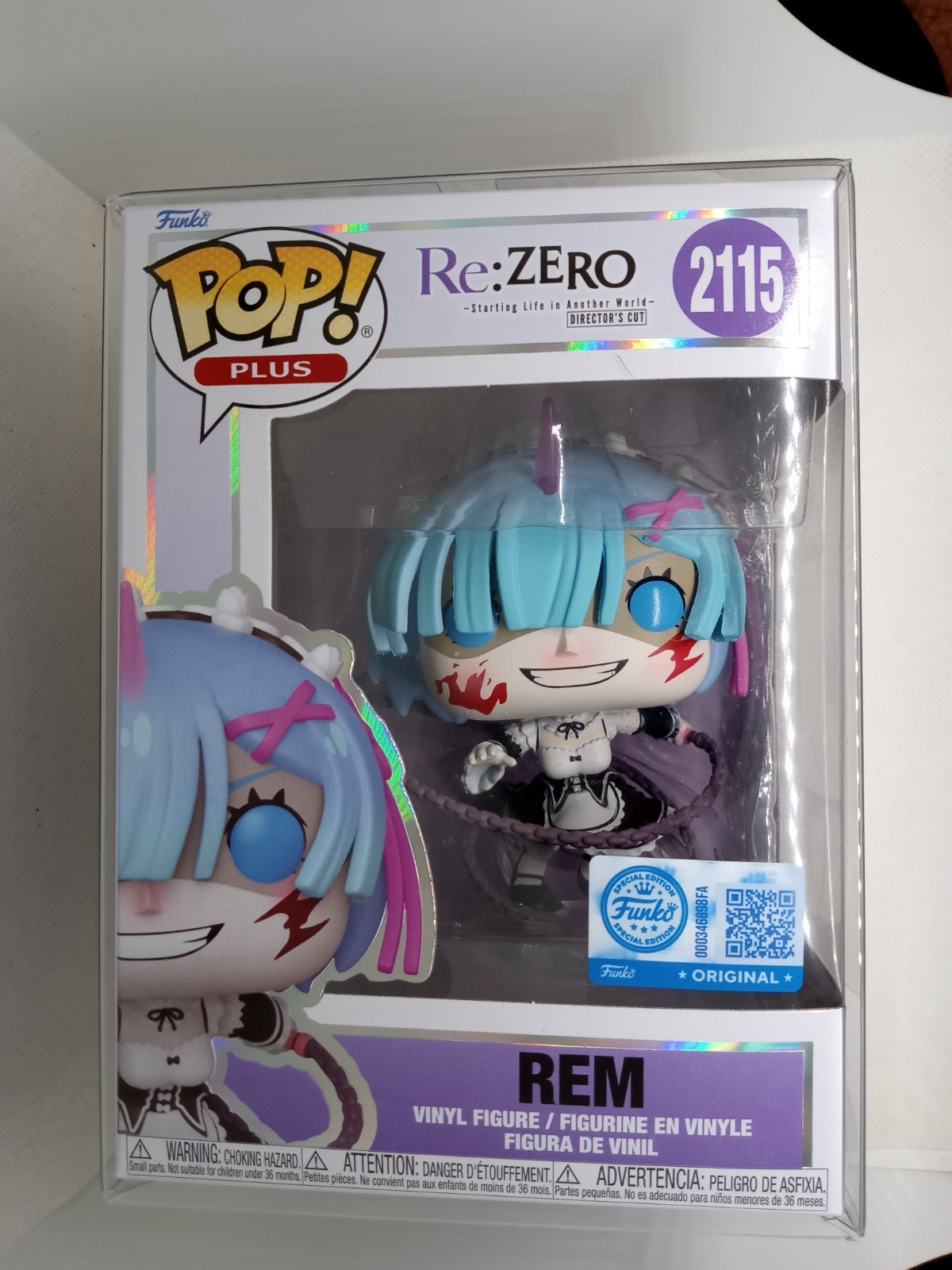 2115 Re:Zero − Starting Life in Another World - Rem - Funko Special ed. W/ Prot