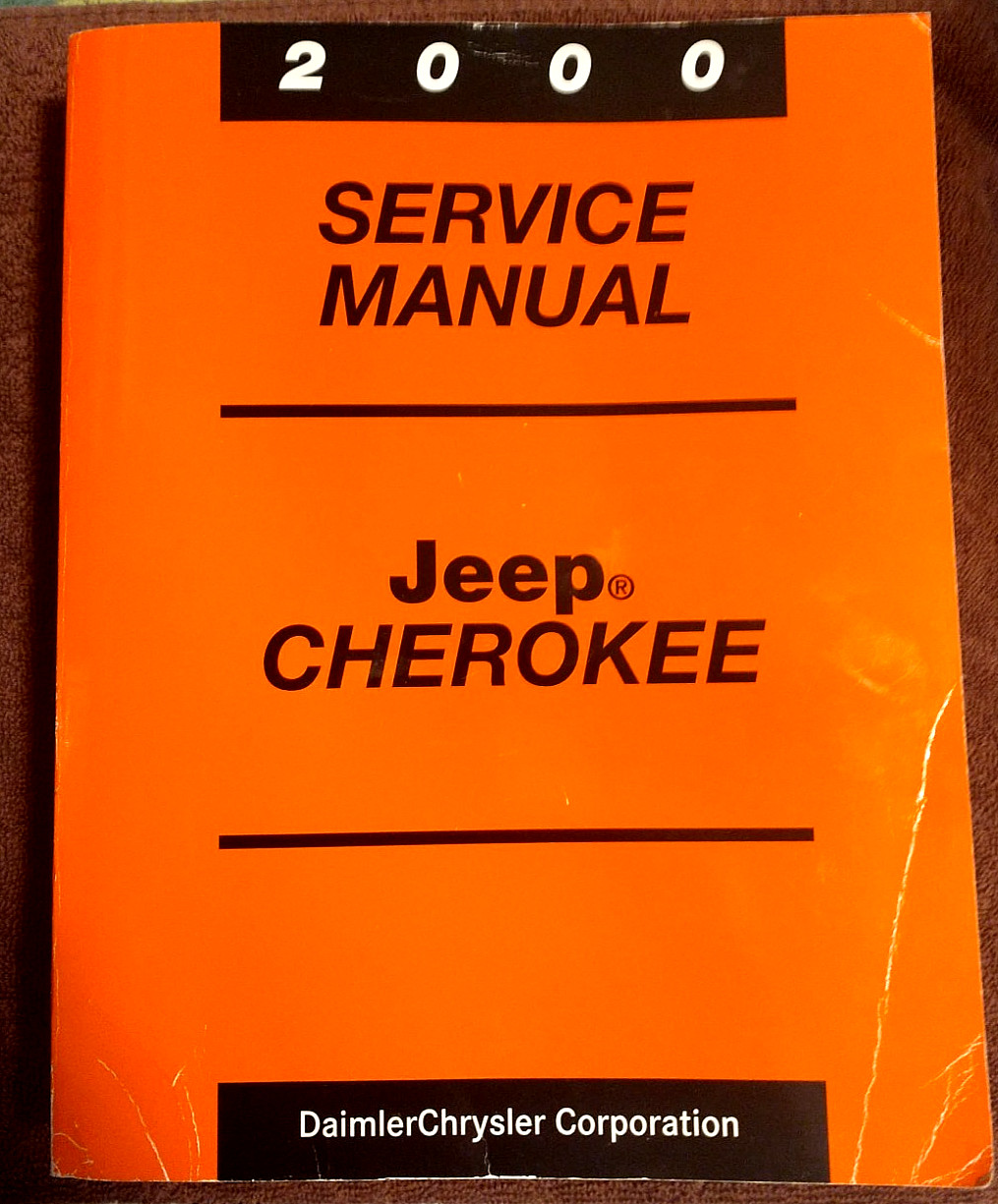 2000 Jeep Cherokee XJ Factory Service Repair Shop Manual OEM FSM 81-370-0046