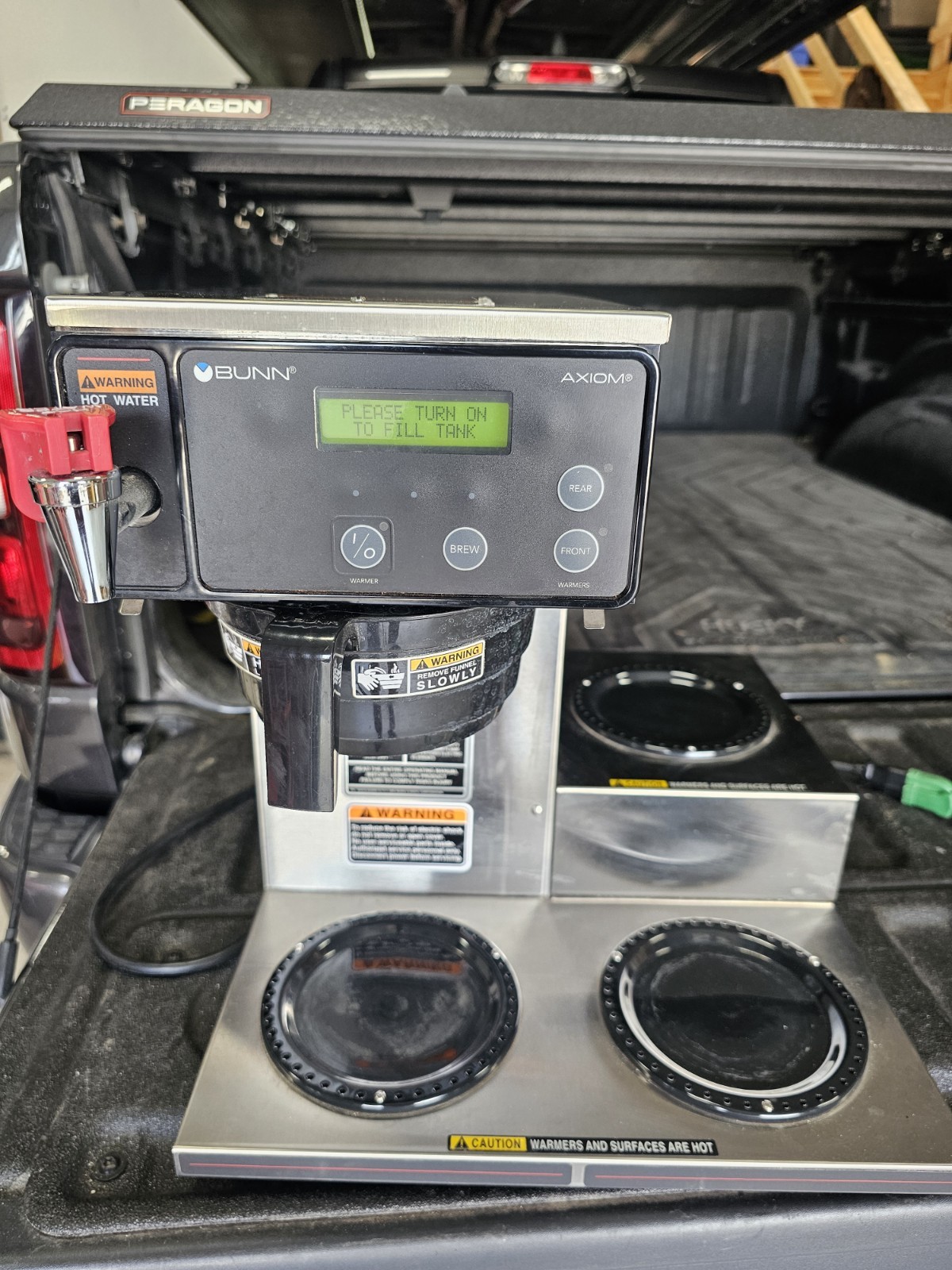 Bunn AXIOM 15 Automatic 38700.0009 Coffee maker 12-Cup 3 warmers *PARTS ONLY* Bunn AXIOM 15 Automatic 38700.0009 Coffee maker 12-Cup 3 warmers *PARTS ONLY*