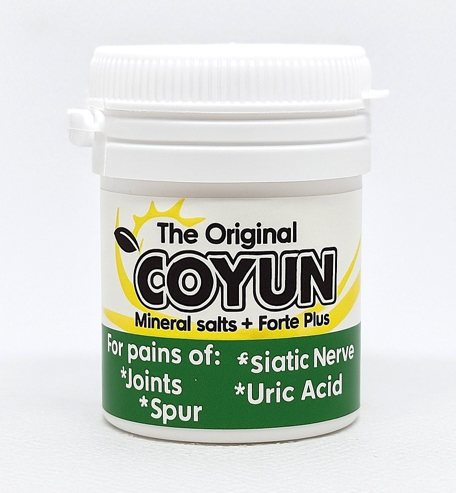 Las originales coyun mineral salts coyuns tablets colluns