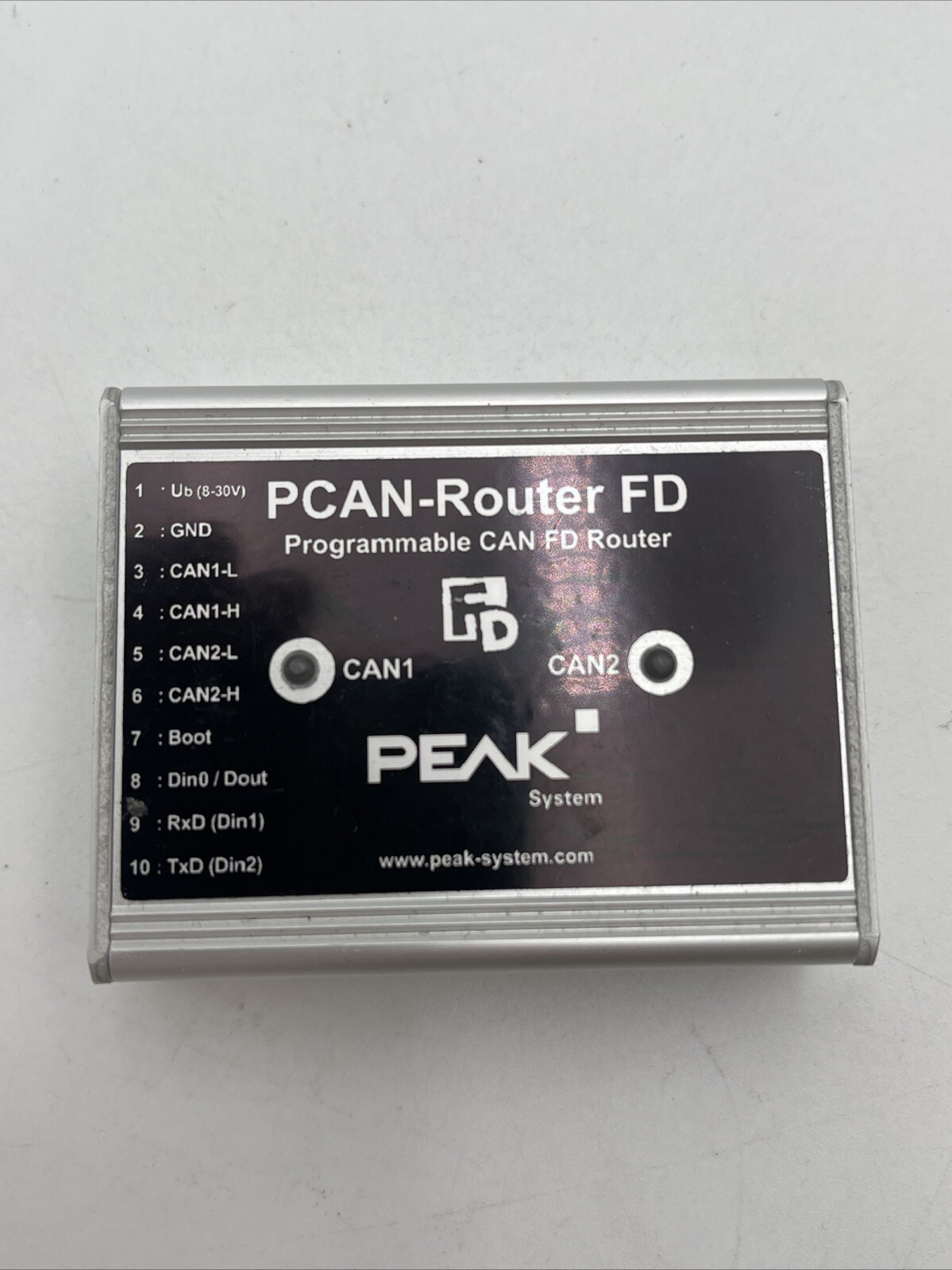 PEAK System PCAN-Router FD Programmable CAN FD ROUTER IPEH-002215 (EB1308)
