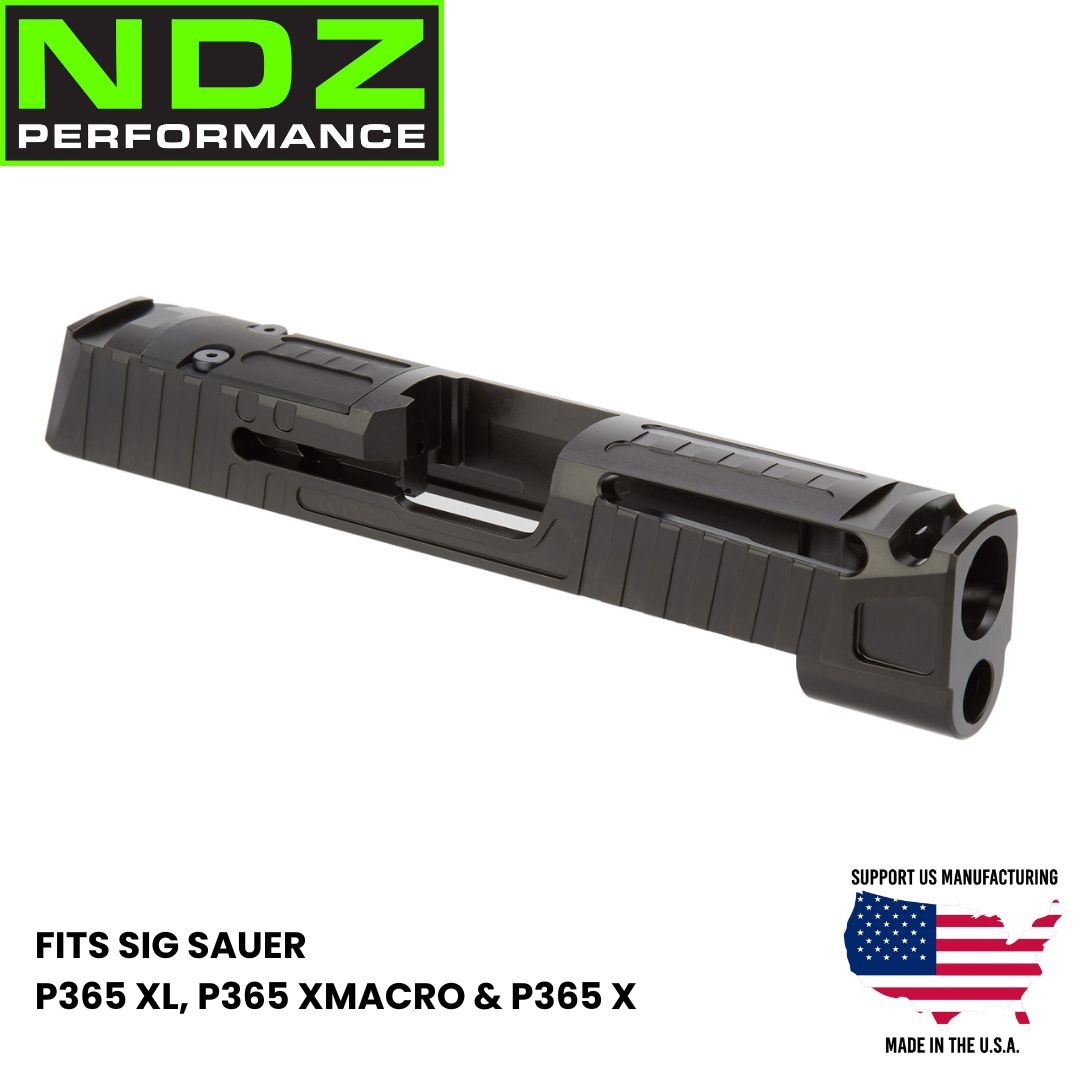 NDZ Sig P365 XL Cerberus Ported Slide RMSC 9mm