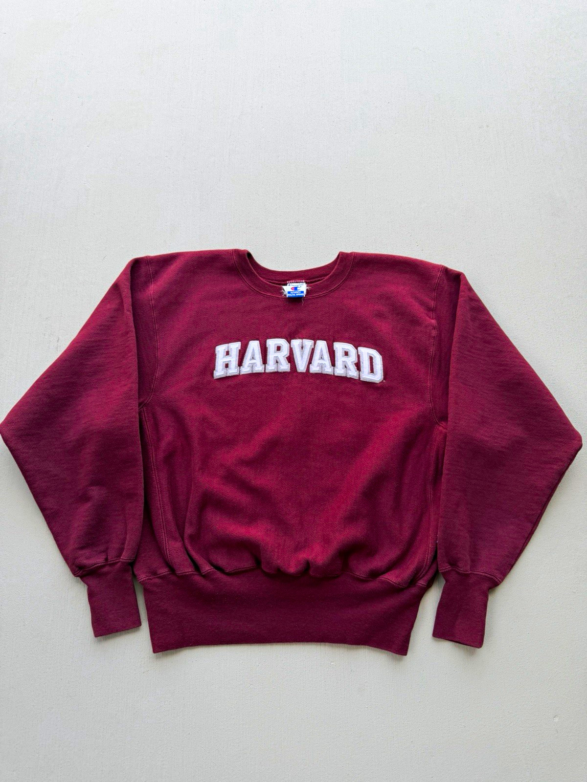 Vintage Champion Harvard Crimson Maroon Reverse Weave Crewneck Sweatshirt Size M Vintage Champion Harvard Crimson Maroon Reverse Weave Crewneck Sweatshirt Size M