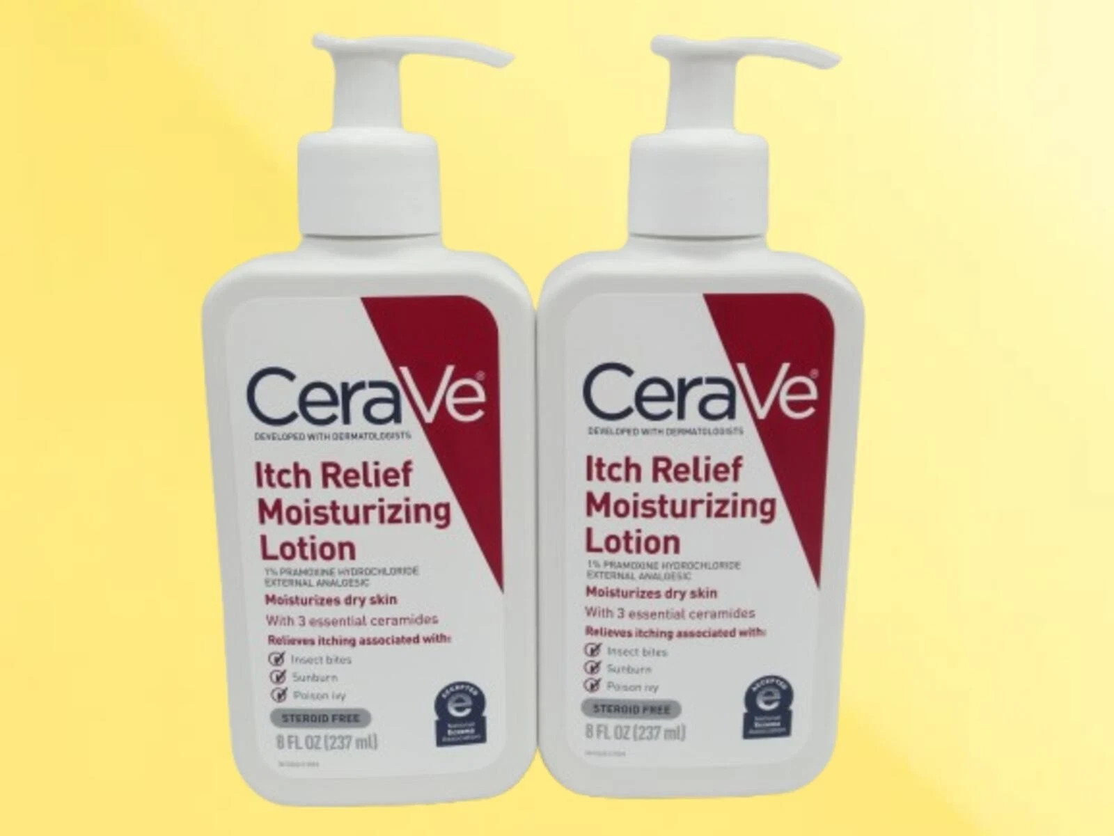 CERAVE ITCH RELIEF MOISTURIZING LOTION 8 OZ EXP: 2028 LOT OF 2 CERAVE ITCH RELIEF MOISTURIZING LOTION 8 OZ EXP: 2028 LOT OF 2