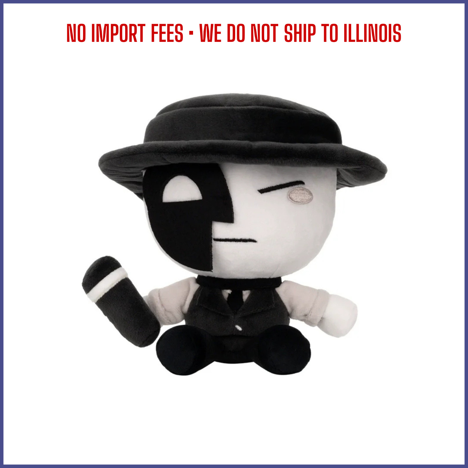 20cm Die Of Death Artful Plush Doll Cute Soft Toy Game Plushie Squeezable Doll