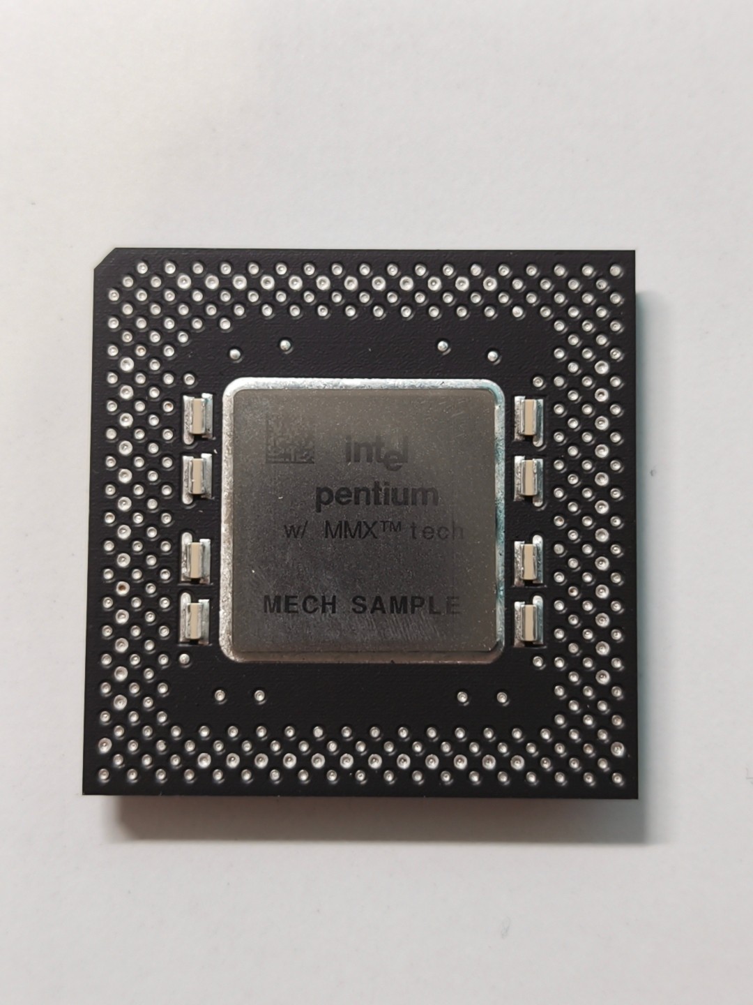 Vintage Intel Pentium w/MMX Tech MECH SAMPLE