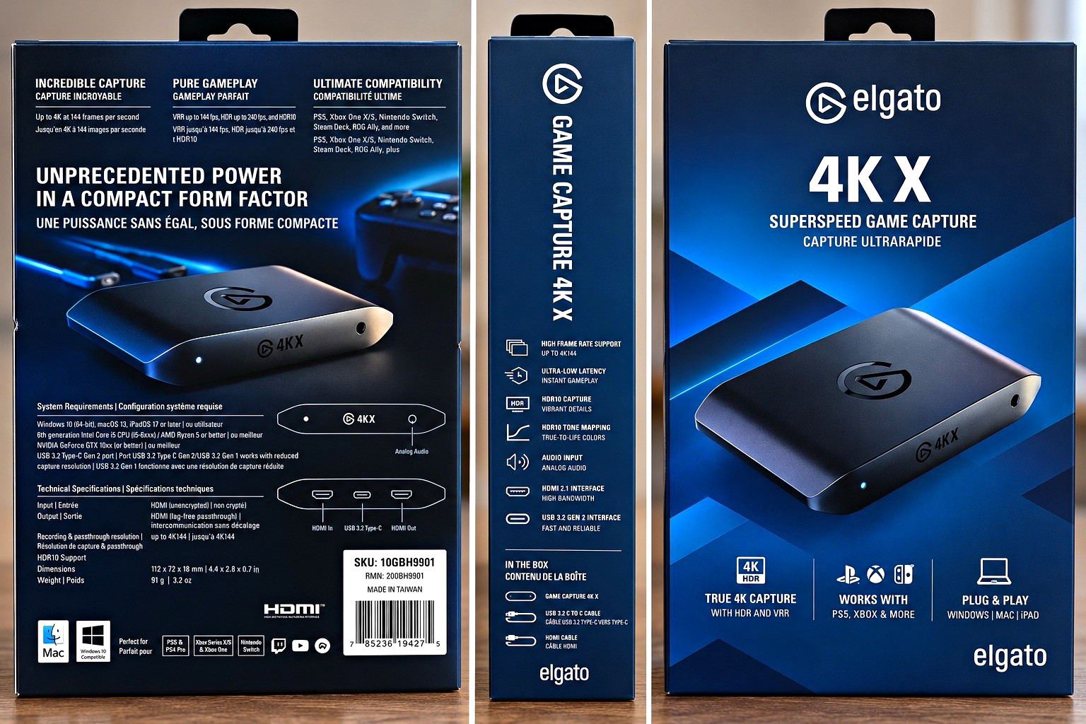 Elgato 4K X Video Capture Set-Top Box HDR10 HDMI In/Out USB-C Elgato 4K X Video Capture Set-Top Box HDR10 HDMI In/Out USB-C