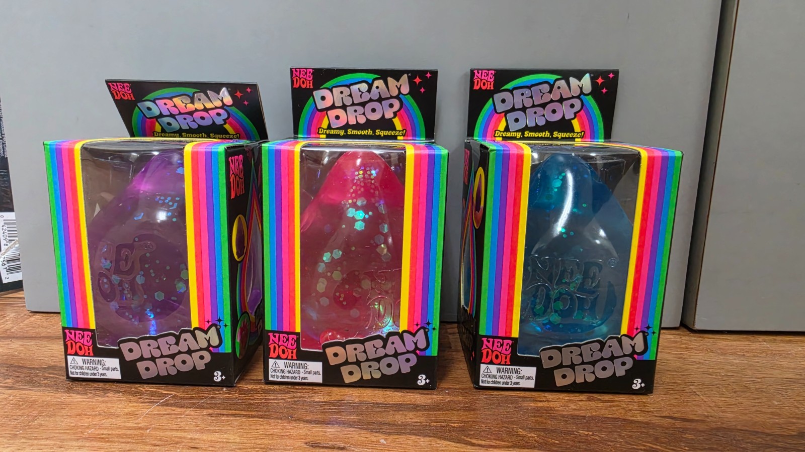 NeeDoh DREAM DROP Squishy Glitter PURPLE Squishy Schylling Fidget Squeeze Toy NeeDoh DREAM DROP Squishy Glitter PURPLE Squishy Schylling Fidget Squeeze Toy