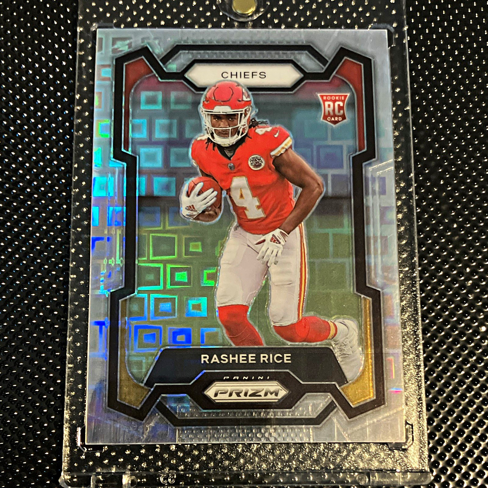 Panini 2023 Prizm Rookies Rashee Rice Chiefs #350 Pandora Prizm RC /400