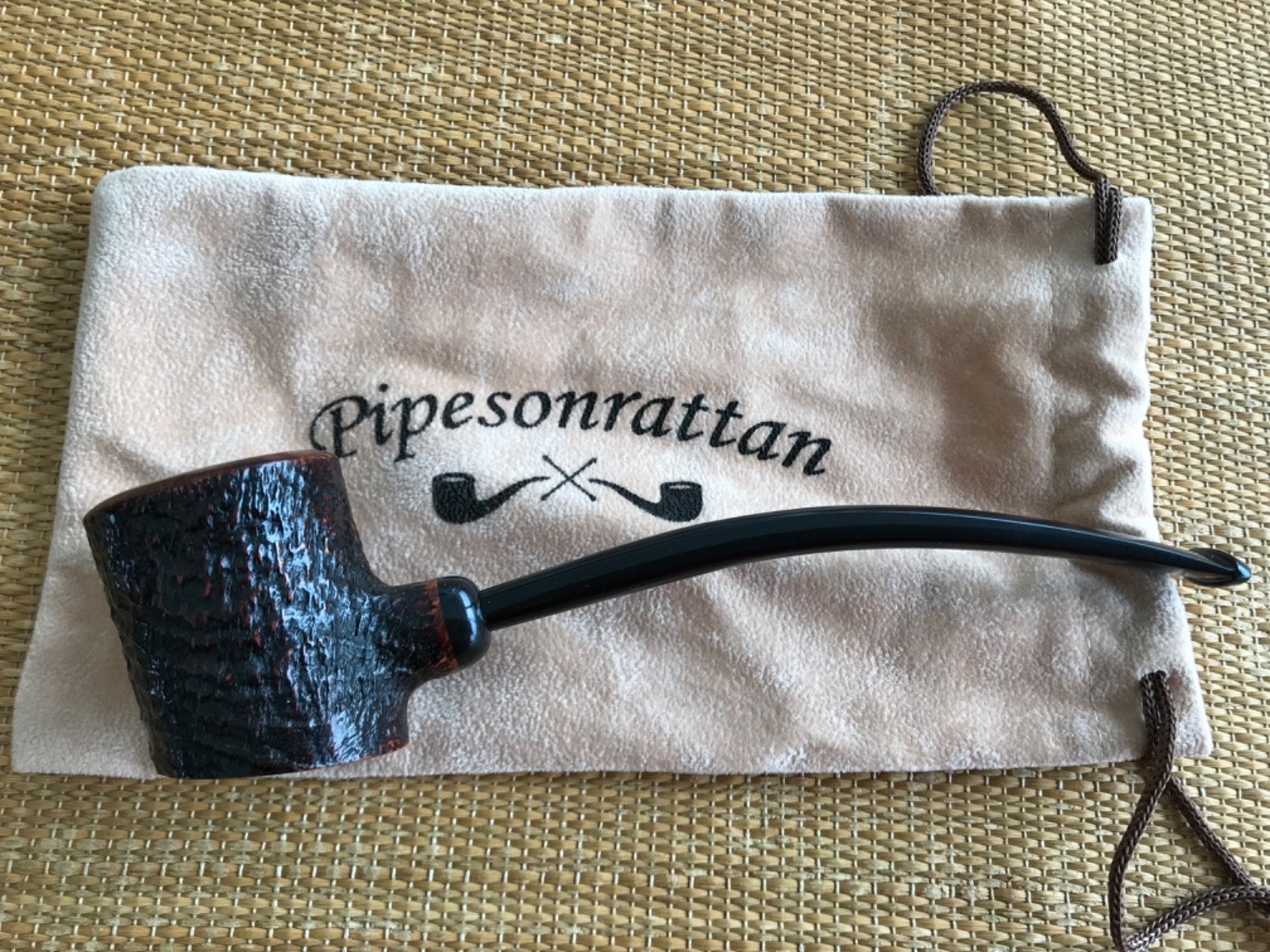 RARE DUNHILL SHELL BRIAR 4145, GROUP 4 “DON” SHAPE, YEAR 2007 PIPE, PFEIFE.