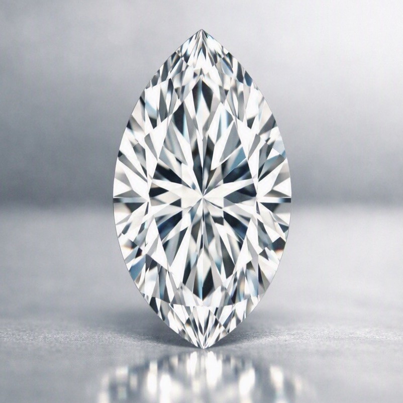 3 Carat Marquise Lab Grown Diamond IGI Certified D/E/F VVS2 Clarity CVD Loose