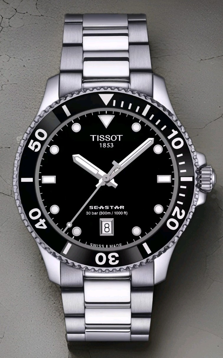 New Tissot Seastar 1000 Men's Watch T120.410.11.051.00