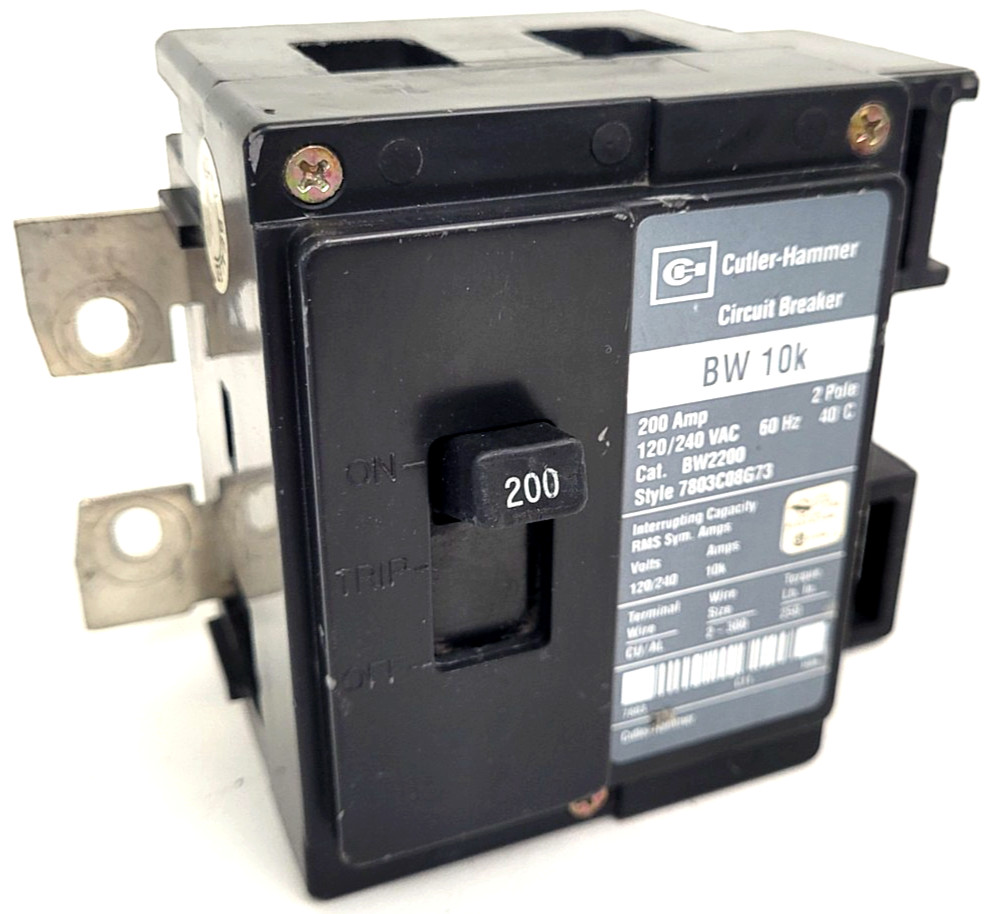 BW2200 Cutler-Hammer 200 Amp 240 VAC Circuit Breaker - Next Day Option - New