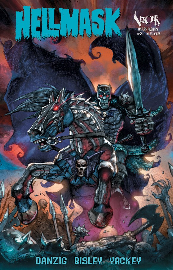 NEW HELLMASK #3 SIMON BISLEY CVR DANZIG BIZ SWORD & SORCERY VEROTIK