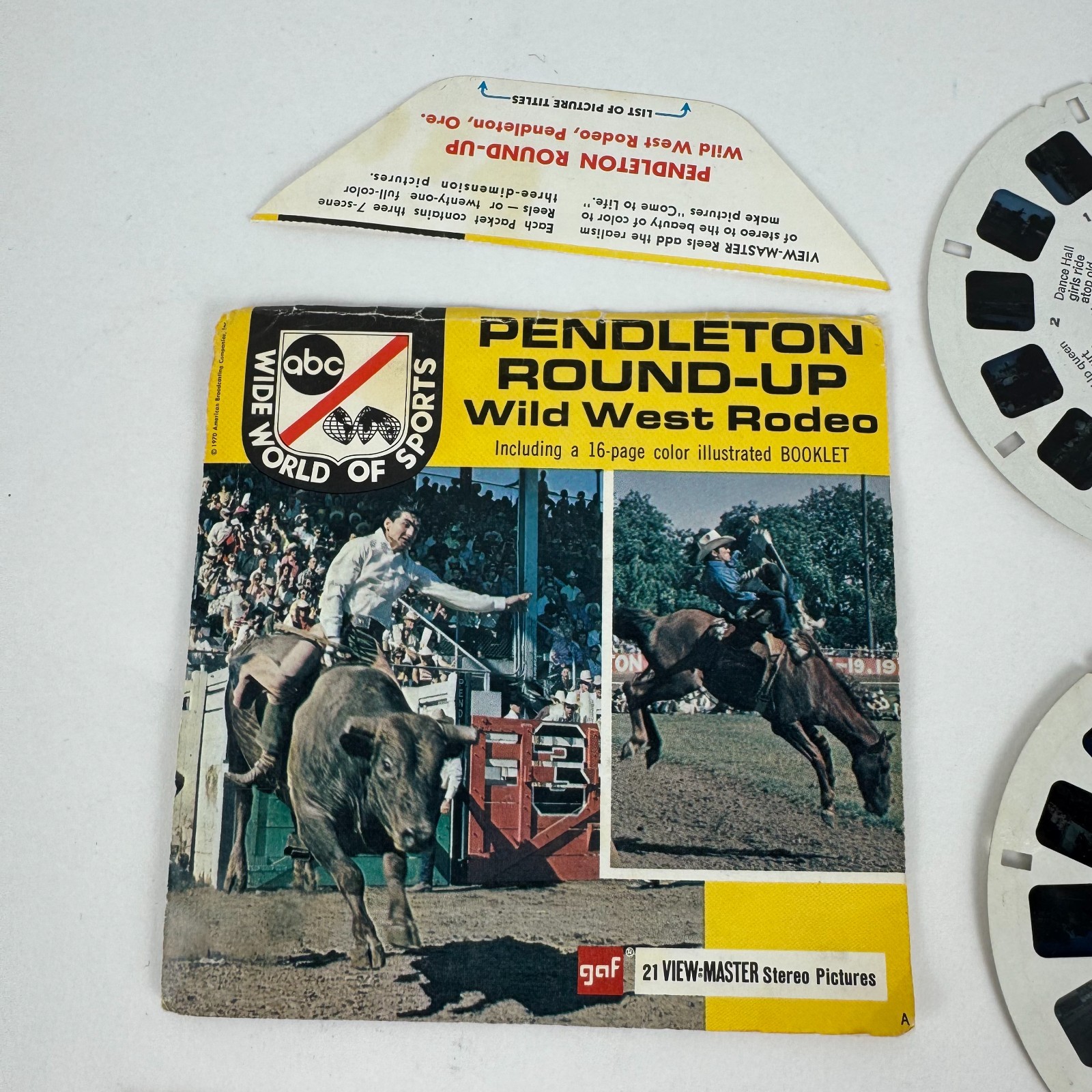 Vintage GAF and SAWYER View-Master 3 Reel Sets - You Pick Updated 9-21-26