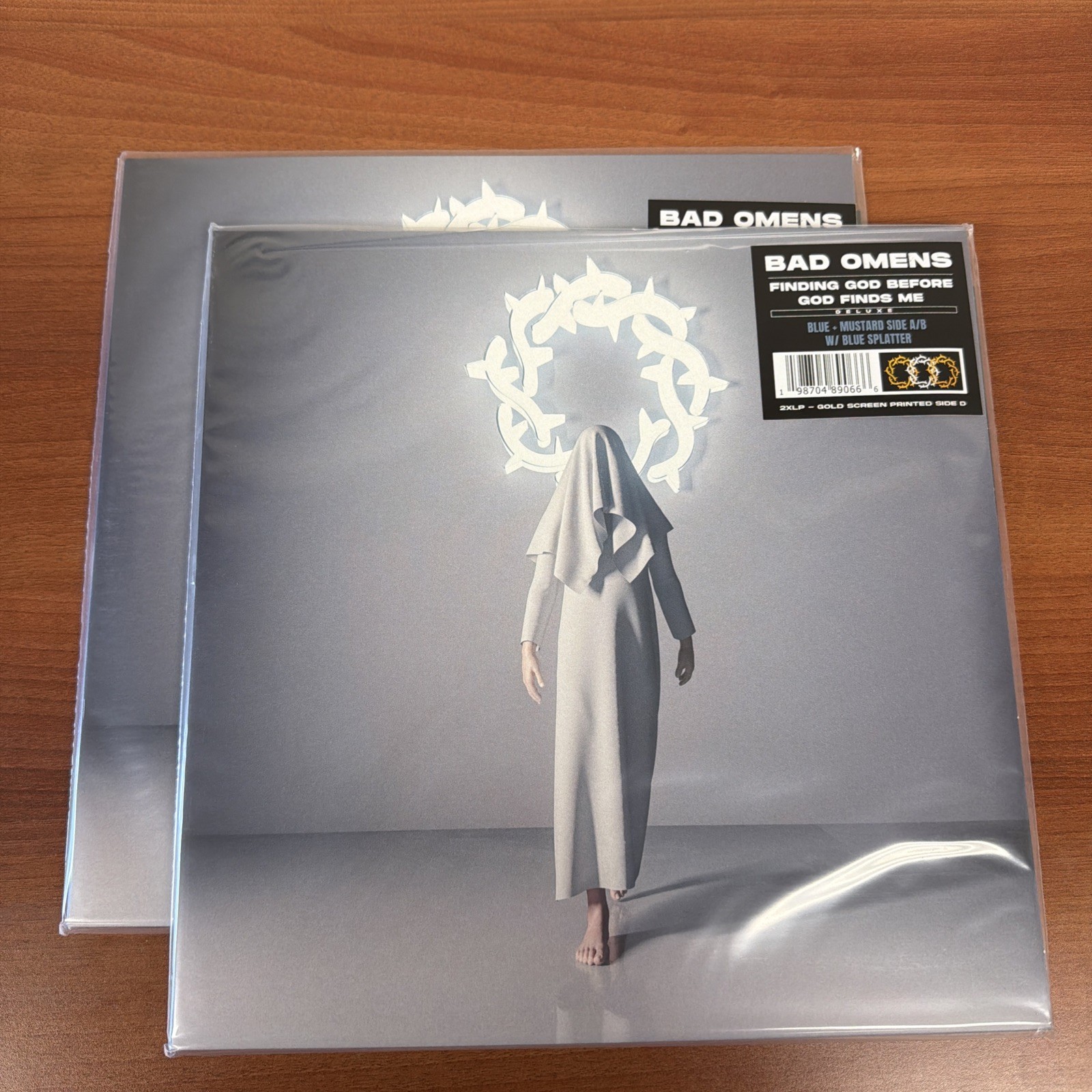 Bad Omens - Finding God Before God Finds Me Blue+Mustard Side A/B w/Blue Bad Omens - Finding God Before God Finds Me Blue+Mustard Side A/B w/Blue